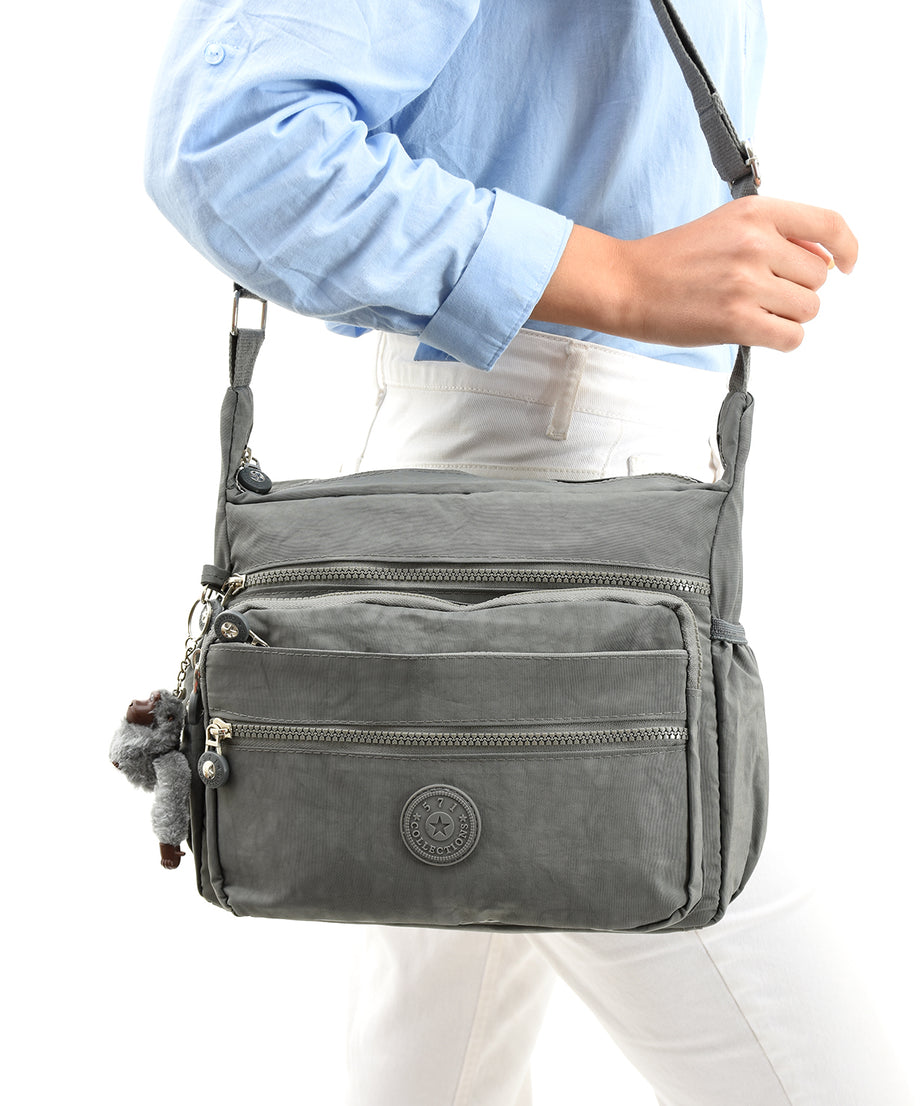 Ultra Hafif Su Geçirmez Çok Cepli Omuz Çantası (Model: 571-6A)