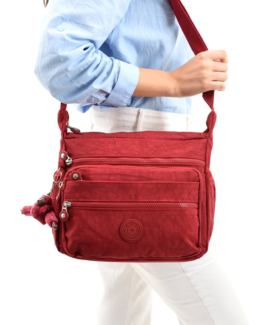 Ultra Hafif Su Geçirmez Çok Cepli Omuz Çantası (Model: 571-6A)