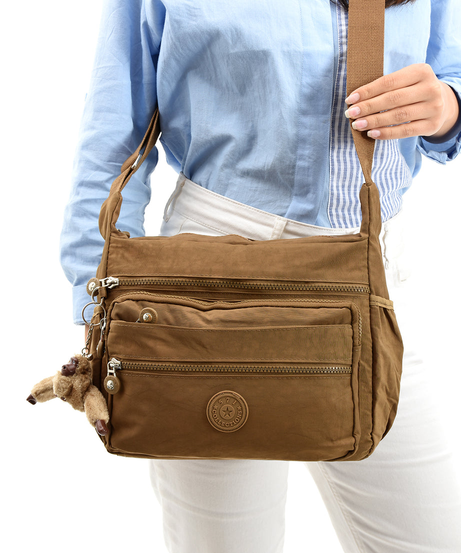 Ultra Hafif Su Geçirmez Çok Cepli Omuz Çantası (Model: 571-6A)