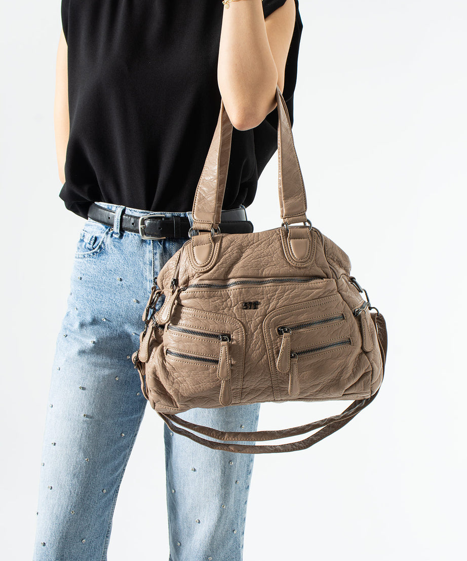 Kol Çapraz İthal Deri Çanta 571-14-18F