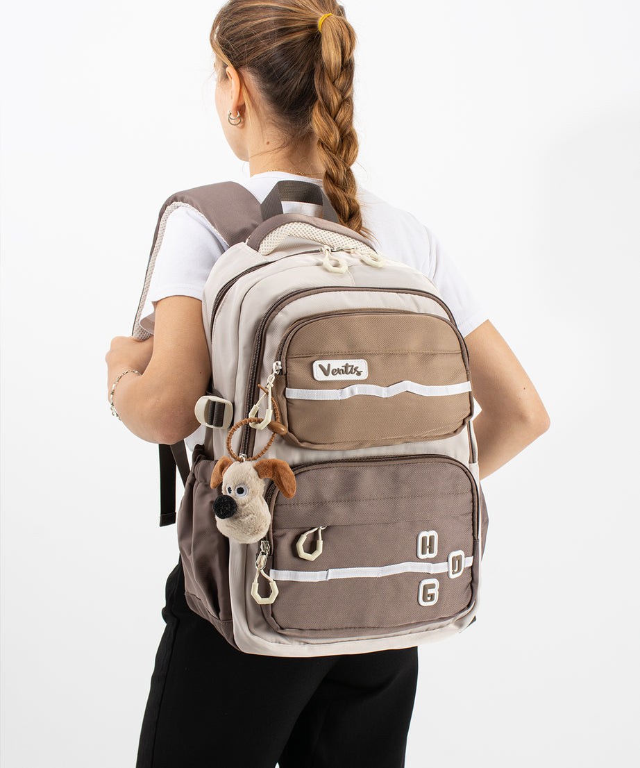 Ultra Hafif Su Geçirmez Çok Cepli Sırt Çantası Unisex Kore Stil  VNT-1-1A