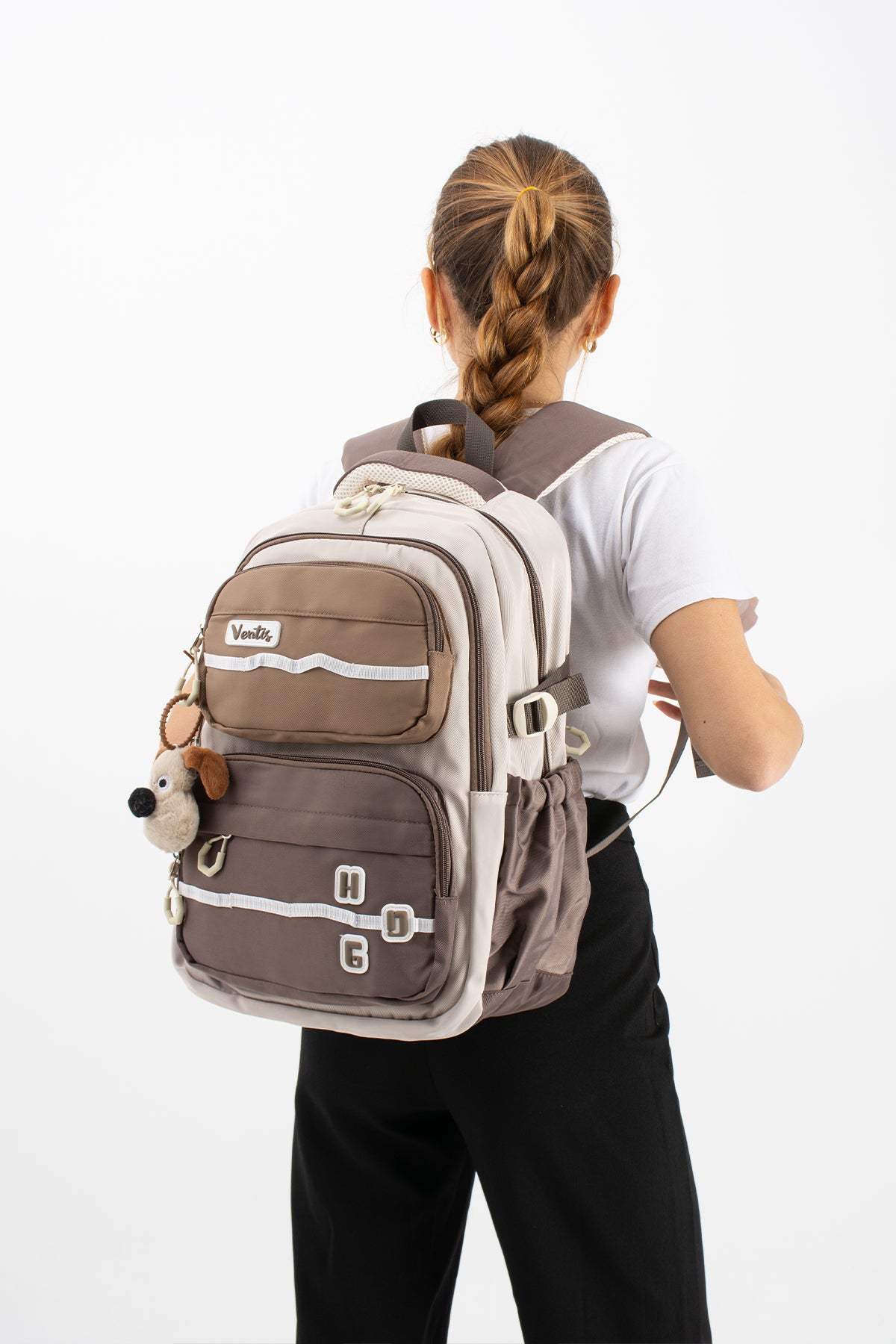 Ultra Hafif Su Geçirmez Çok Cepli Sırt Çantası Unisex Kore Stil  VNT-1-1A