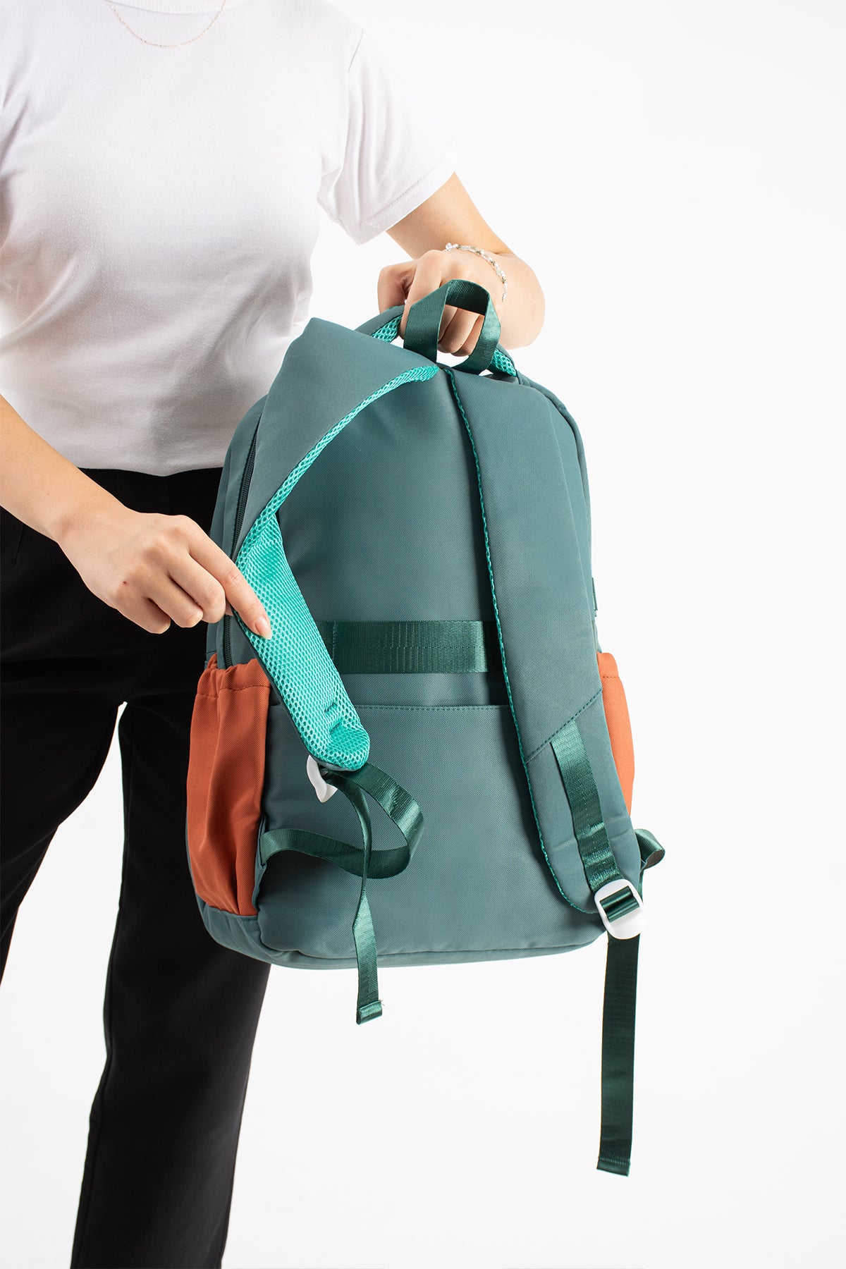 Ultra Hafif Su Geçirmez Çok Cepli Sırt Çantası Unisex Kore Stil  VNT-1-4G