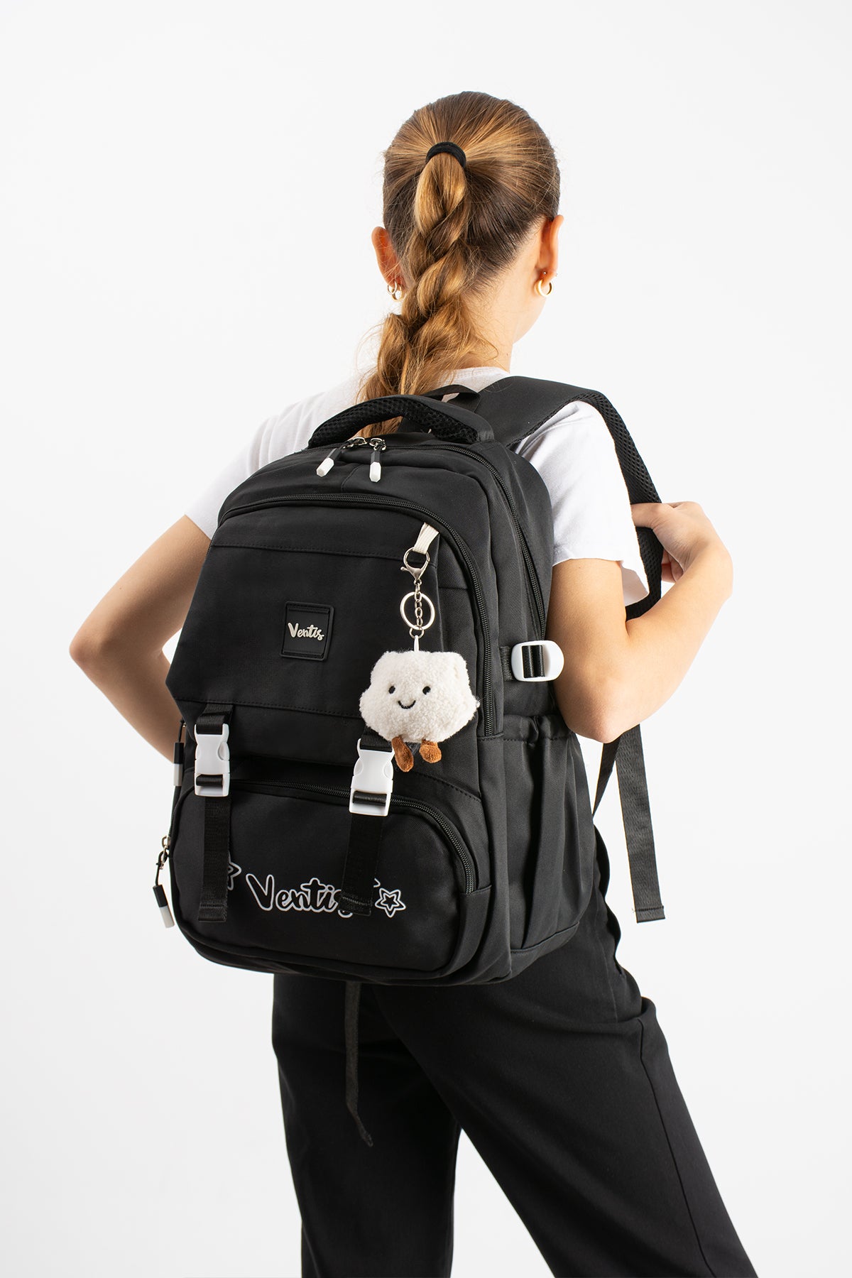 Ultra Hafif Su Geçirmez Çok Cepli Sırt Çantası Unisex Kore Stil  VNT-1-4G