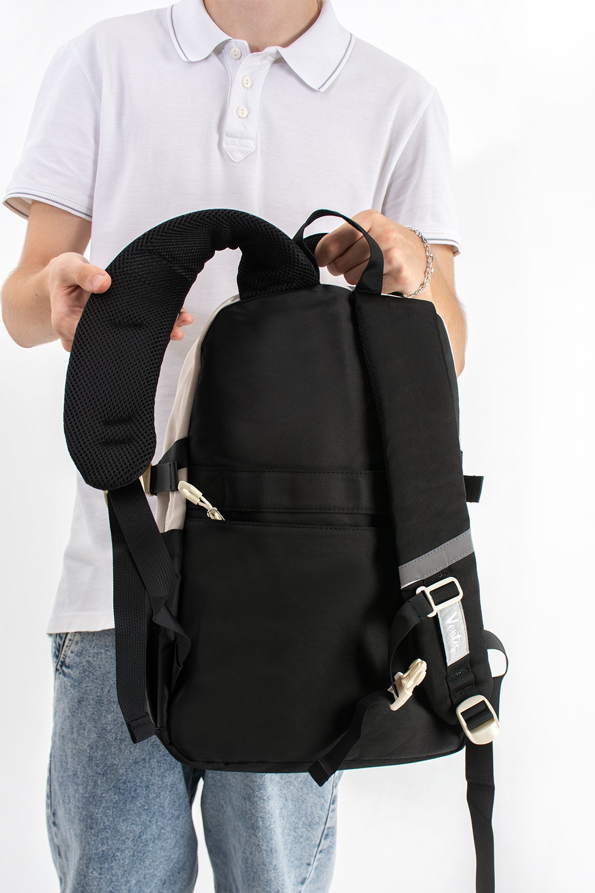 Ultra Hafif Su Geçirmez Çok Cepli Sırt Çantası Unisex Kore Stil  VNT-1-1A