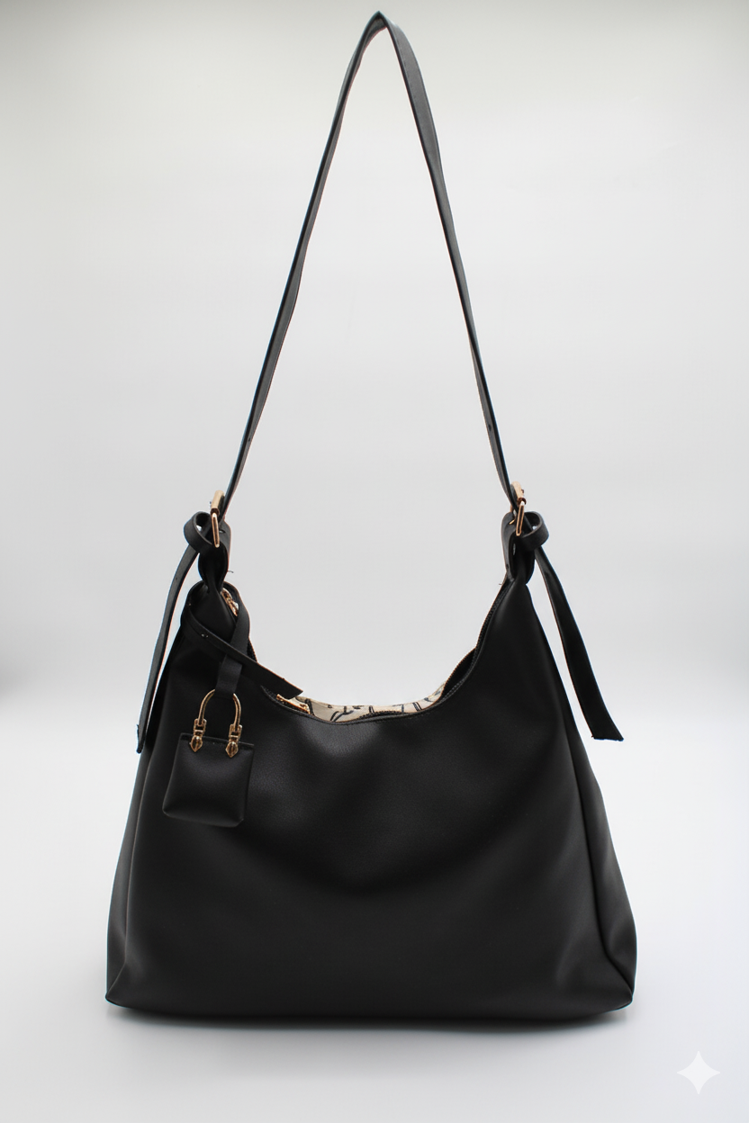 Kısche Kadın Büyük Boy Ayarlanabilir Omuz Askılı El ve Omuz Çantası