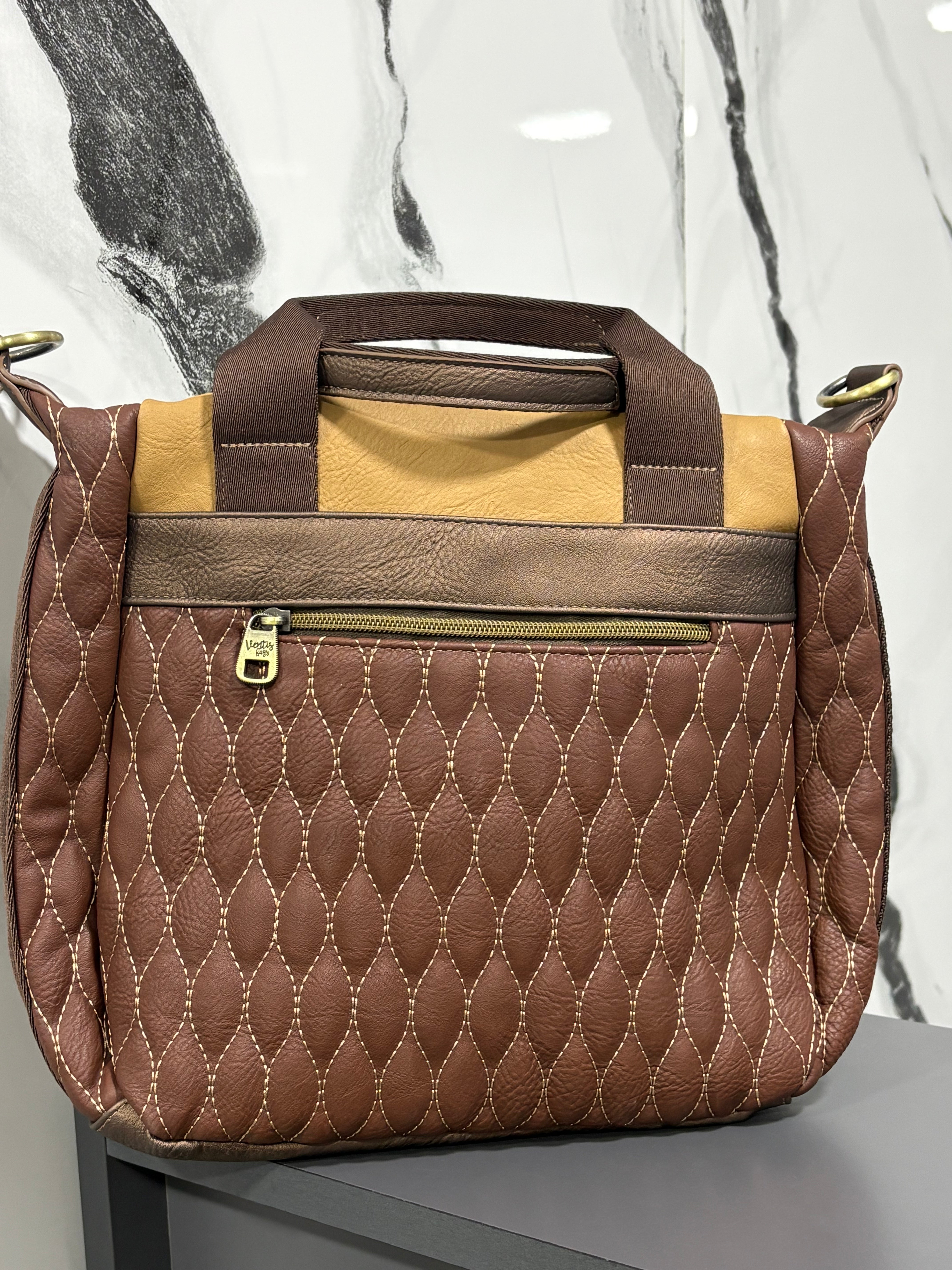 ventis model retro tarz çok bölmeli nakışlı el omuz çapraz model çantası
