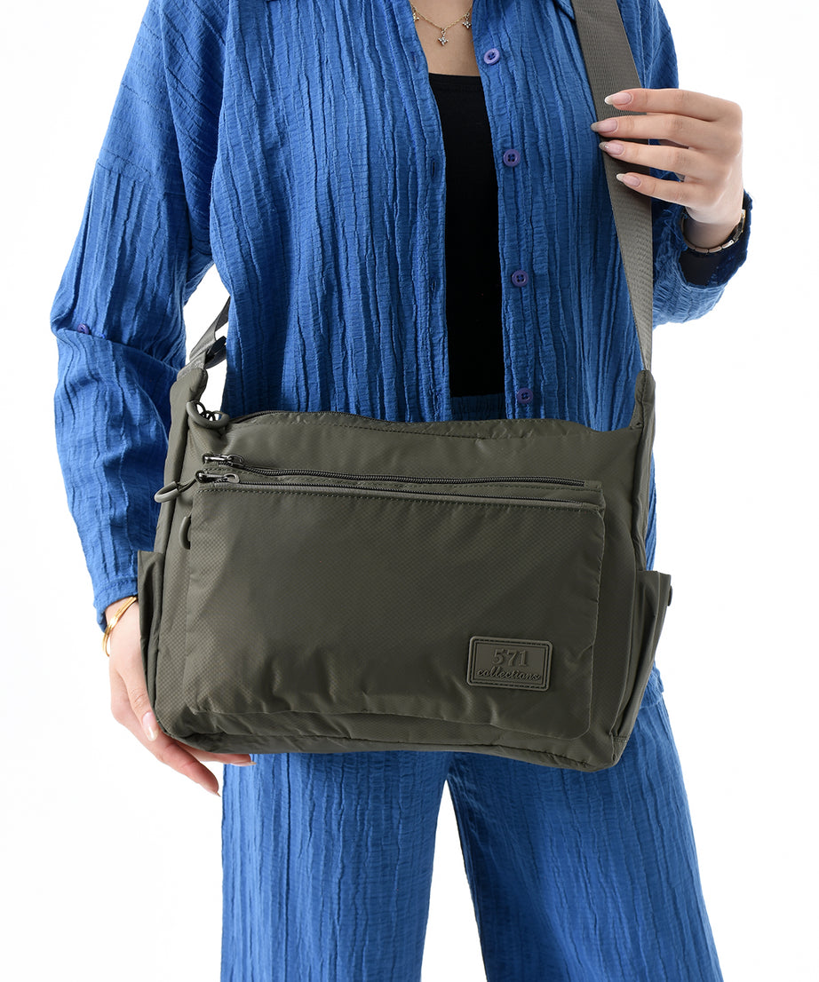 Ultra Hafif Su Geçirmez Çok Cepli Omuz Çantası (Model: 571-9J)