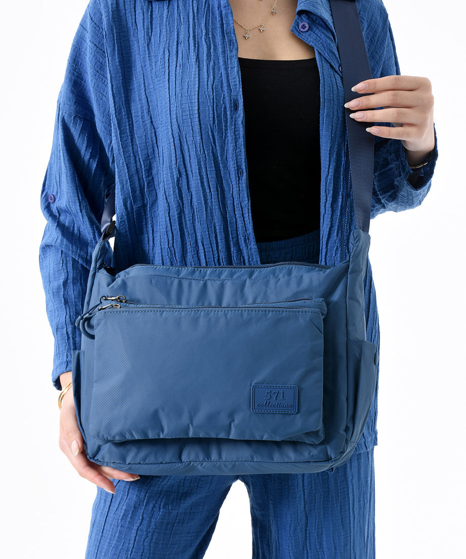 Ultra Hafif Su Geçirmez Çok Cepli Omuz Çantası (Model: 571-9J)