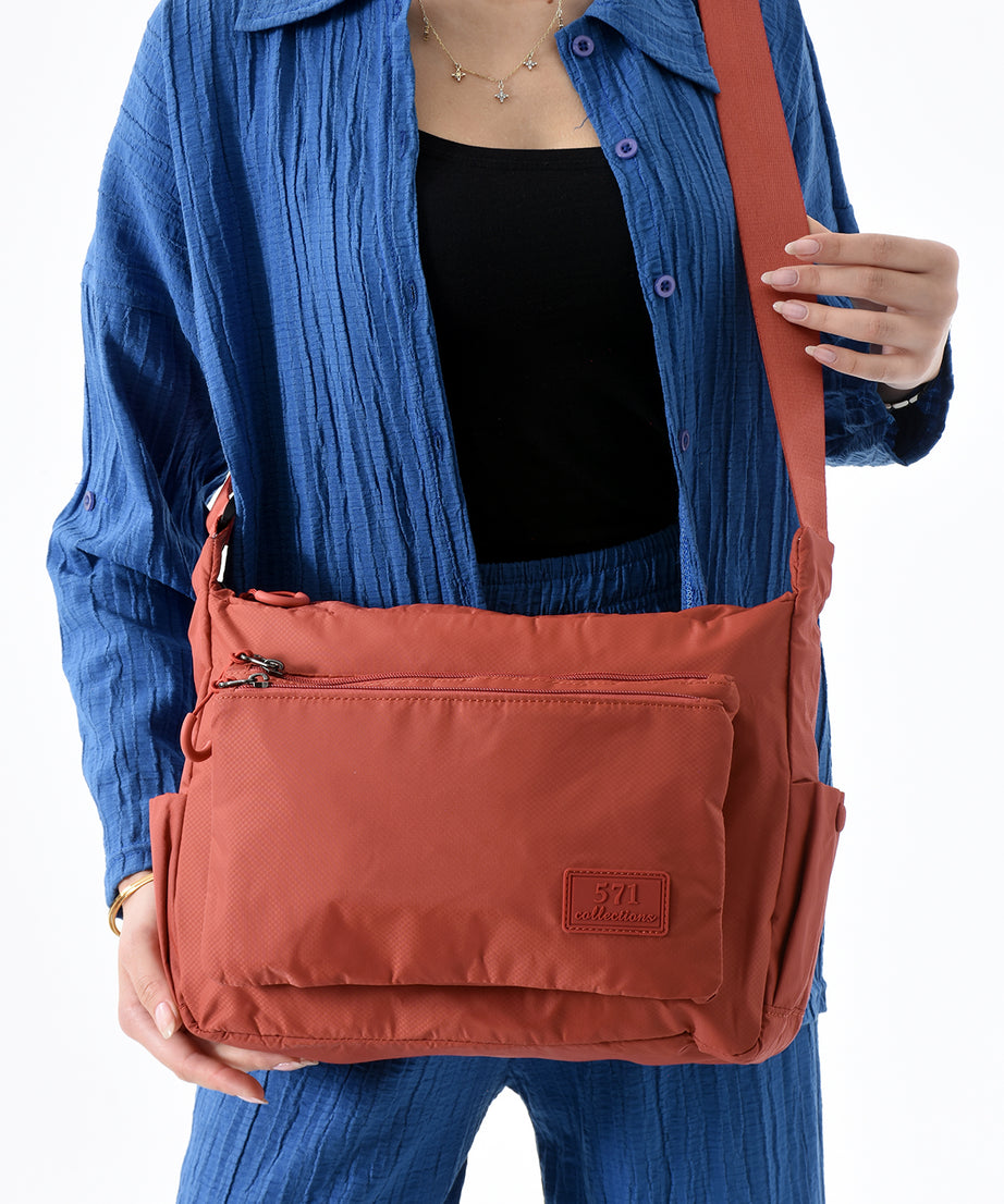 Ultra Hafif Su Geçirmez Çok Cepli Omuz Çantası (Model: 571-9J)