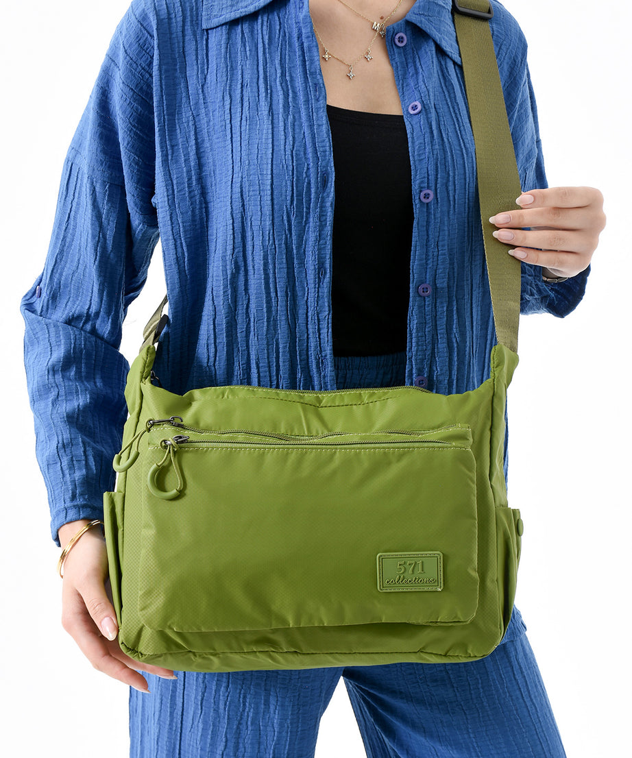 Ultra Hafif Su Geçirmez Çok Cepli Omuz Çantası (Model: 571-9J)