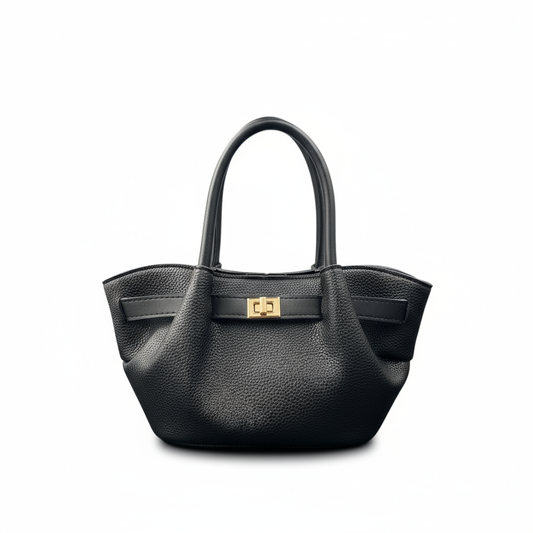 Lora bag kilit detaylı uzun asklı el omzu çantası