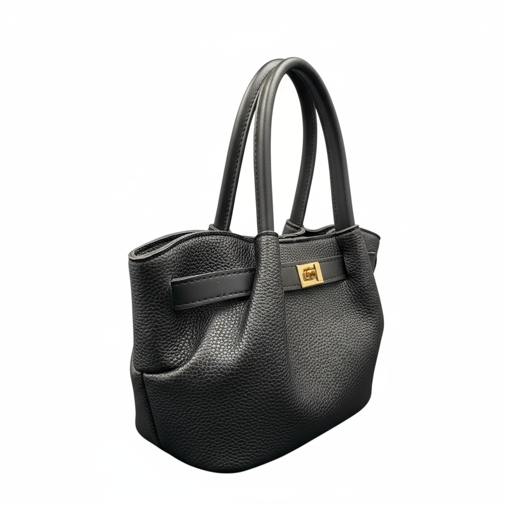 Lora bag kilit detaylı uzun asklı el omzu çantası
