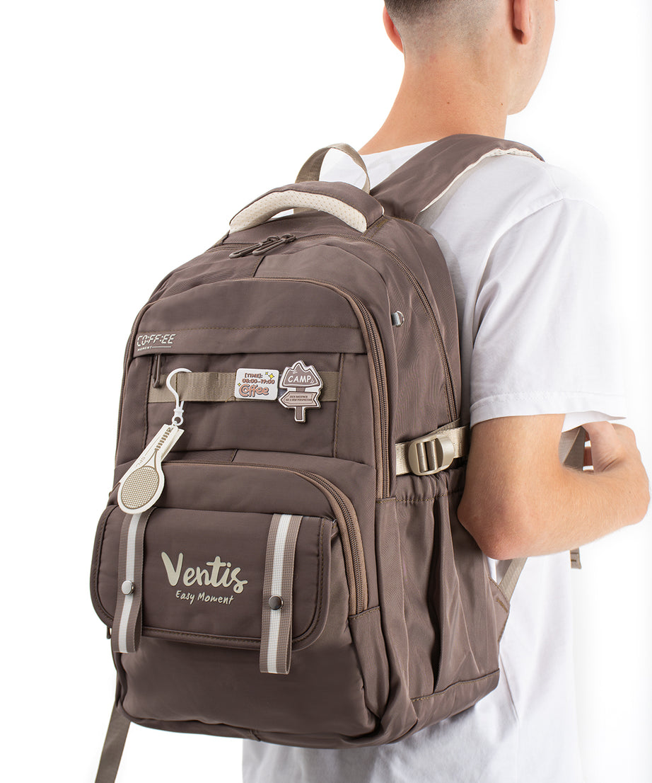 Ultra Hafif Su Geçirmez Çok Cepli Sırt Çantası Unisex Kore Stil  VNT-1-5D