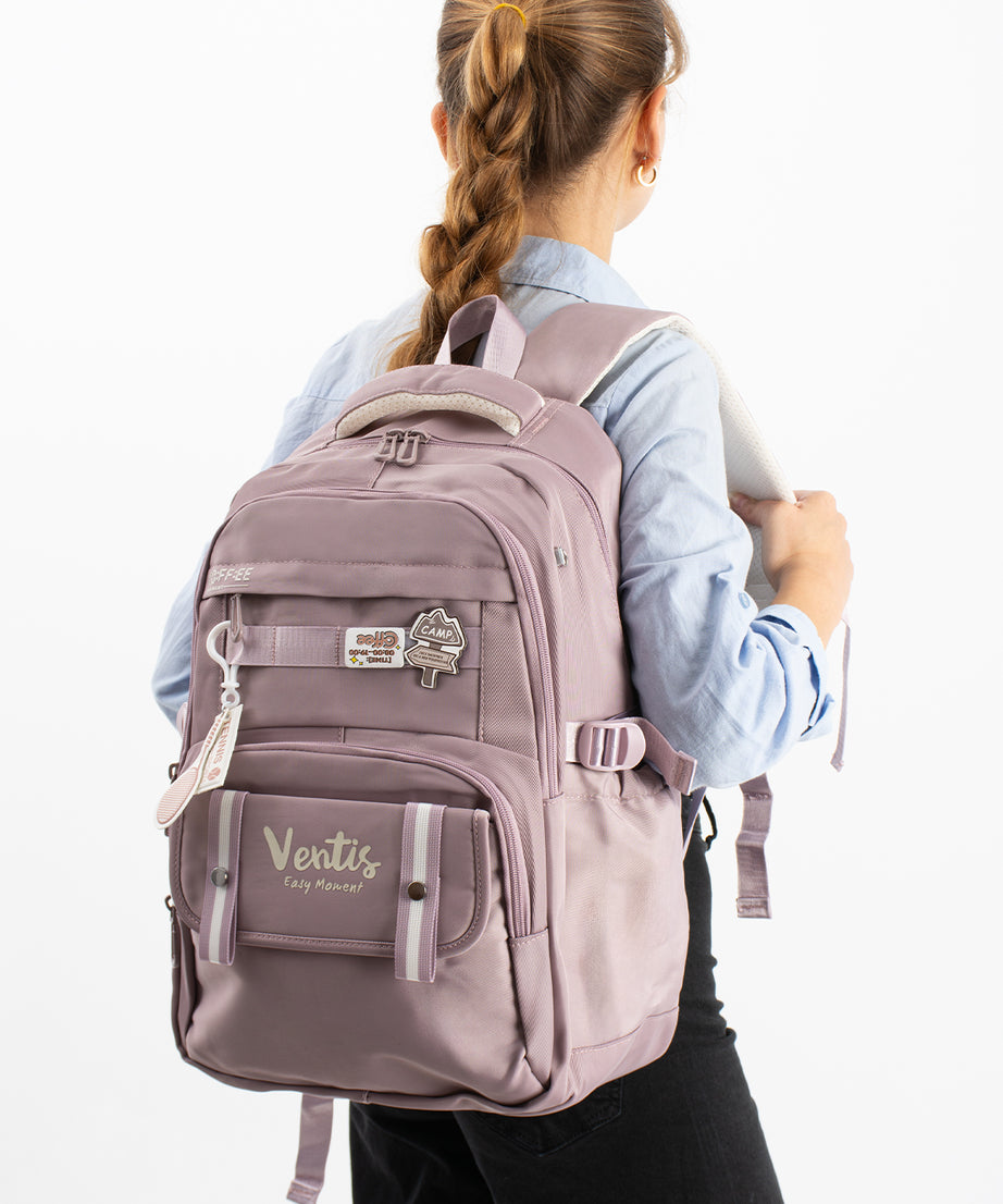 Ultra Hafif Su Geçirmez Çok Cepli Sırt Çantası Unisex Kore Stil  VNT-1-5D