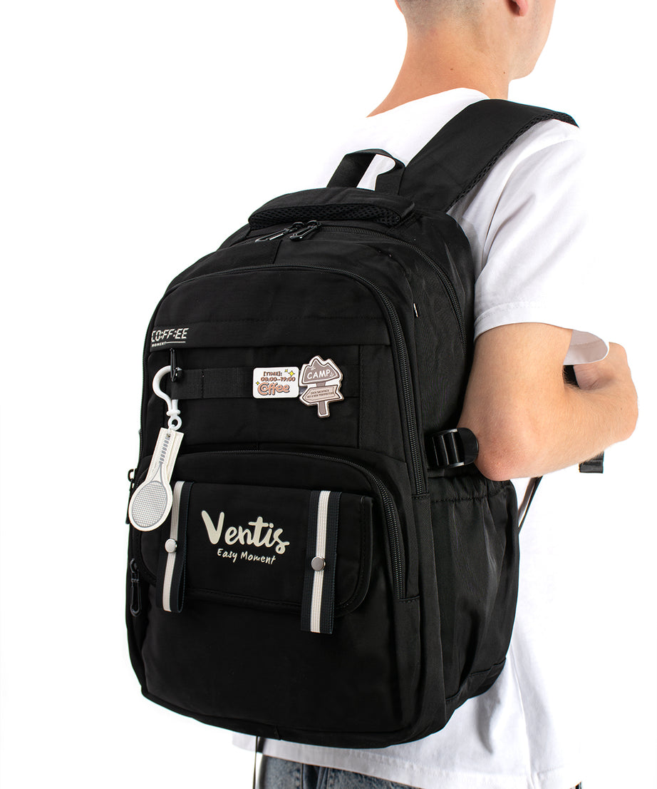 Ultra Hafif Su Geçirmez Çok Cepli Sırt Çantası Unisex Kore Stil  VNT-1-5D