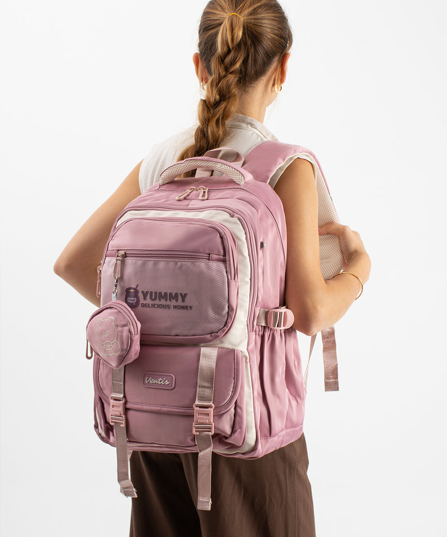 Ultra Hafif Su Geçirmez Çok Cepli Sırt Çantası Unisex Kore Stil  VNT-1-5E