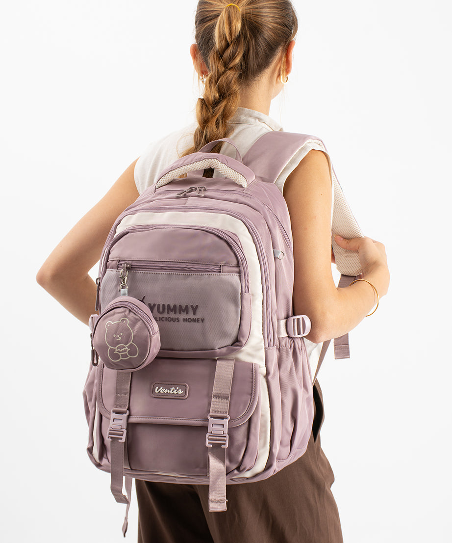 Ultra Hafif Su Geçirmez Çok Cepli Sırt Çantası Unisex Kore Stil  VNT-1-5E