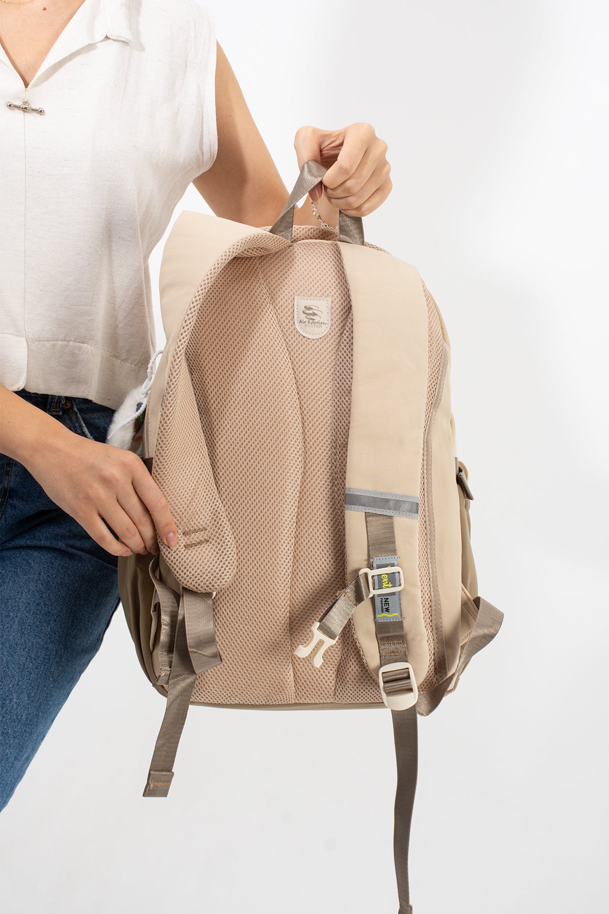 Ultra Hafif Su Geçirmez Çok Cepli Sırt Çantası Unisex Kore Stil  VNT-1-5F