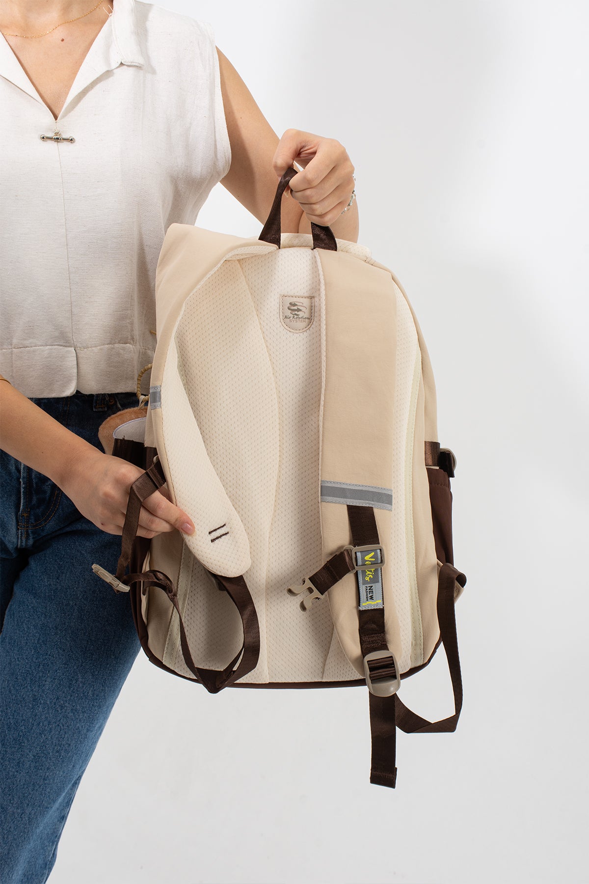 Ultra Hafif Su Geçirmez Çok Cepli Sırt Çantası Unisex Kore Stil  VNT-1-5G