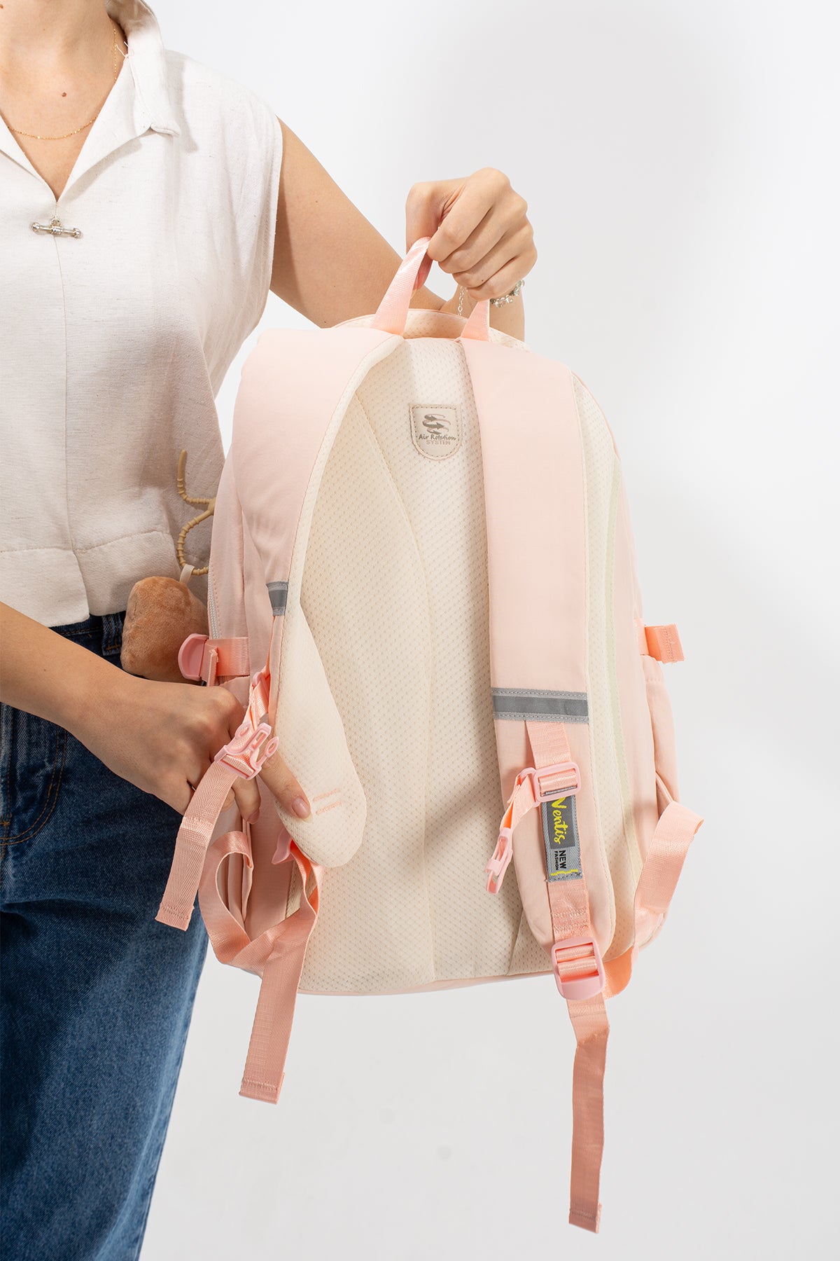 Ultra Hafif Su Geçirmez Çok Cepli Sırt Çantası Unisex Kore Stil  VNT-1-5G