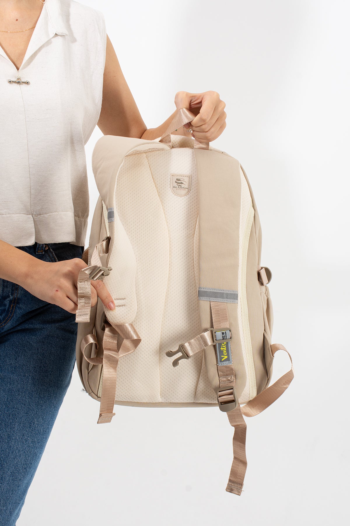 Ultra Hafif Su Geçirmez Çok Cepli Sırt Çantası Unisex Kore Stil  VNT-1-5G