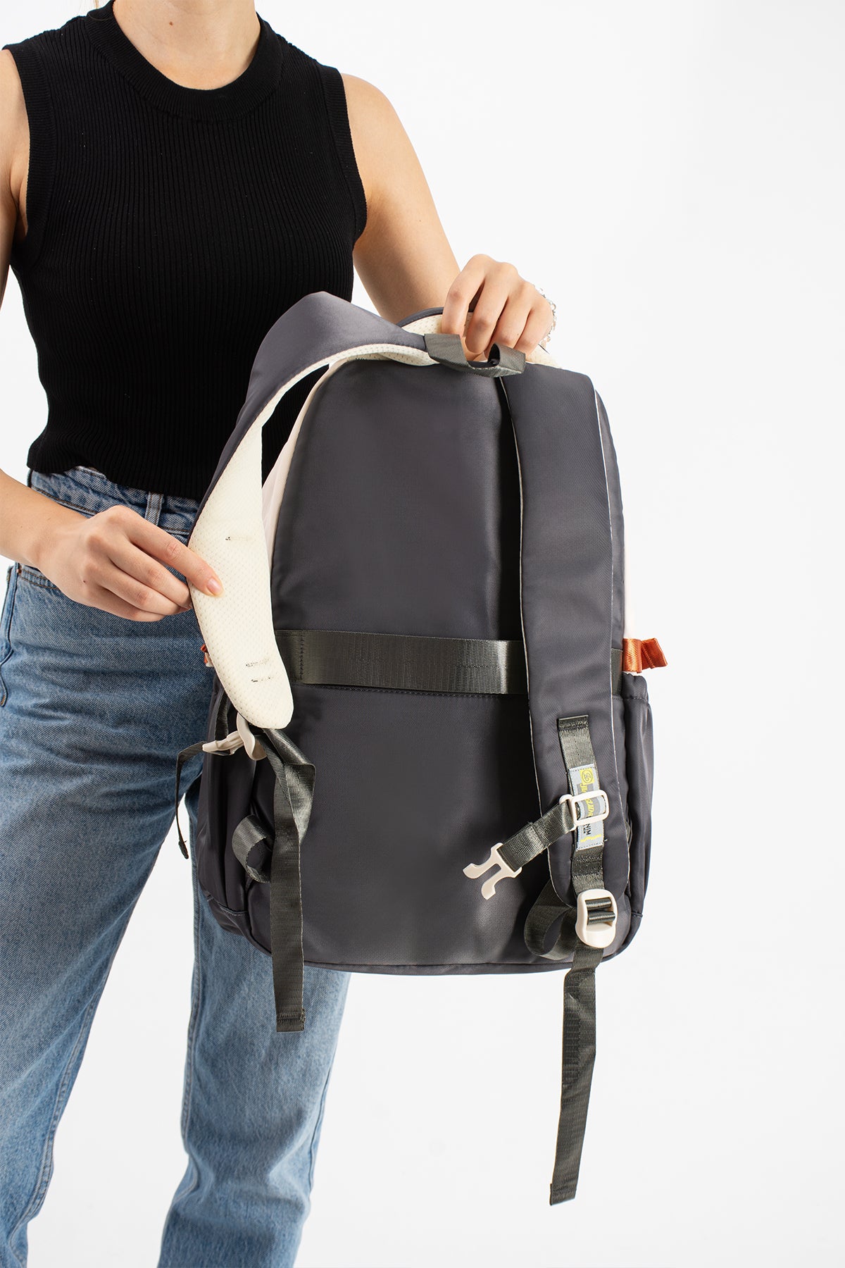 Ultra Hafif Su Geçirmez Çok Cepli Sırt Çantası Unisex Kore Stil  VNT-1-5l