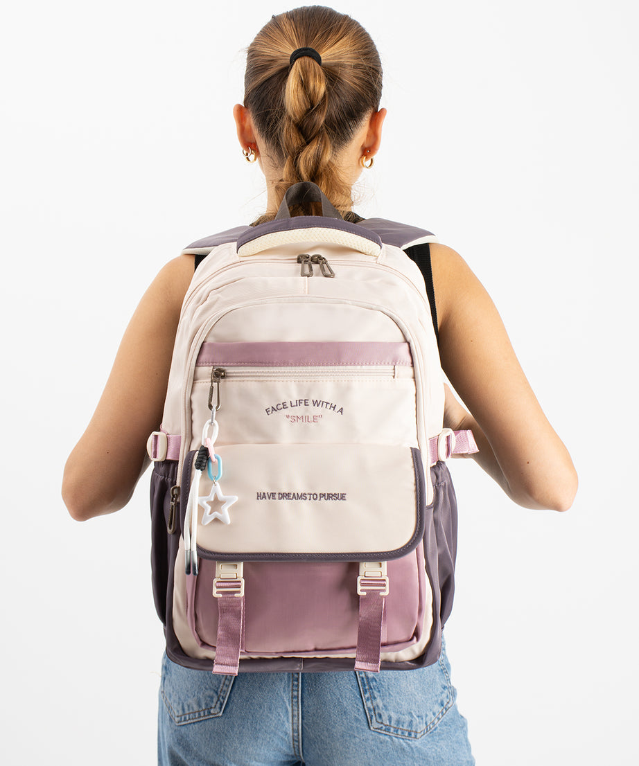 Ultra Hafif Su Geçirmez Çok Cepli Sırt Çantası Unisex Kore Stil  VNT-1-5l