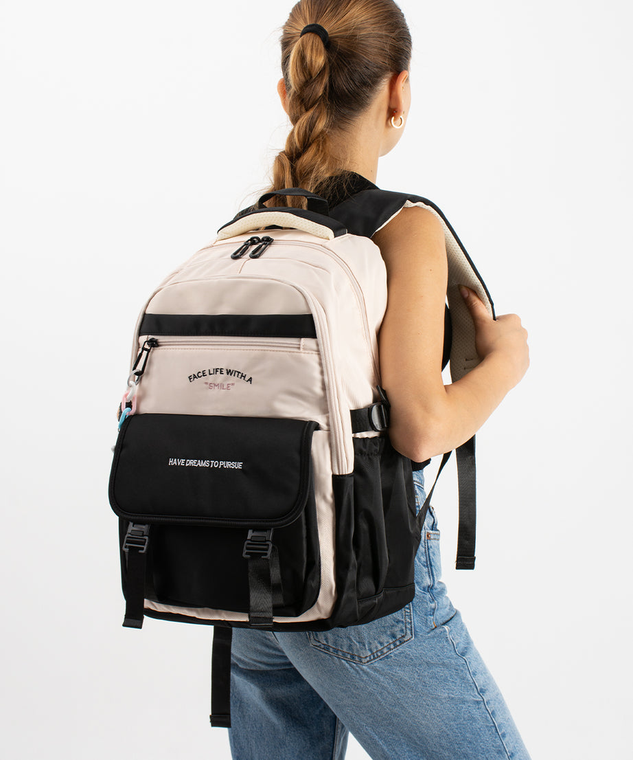 Ultra Hafif Su Geçirmez Çok Cepli Sırt Çantası Unisex Kore Stil  VNT-1-5l