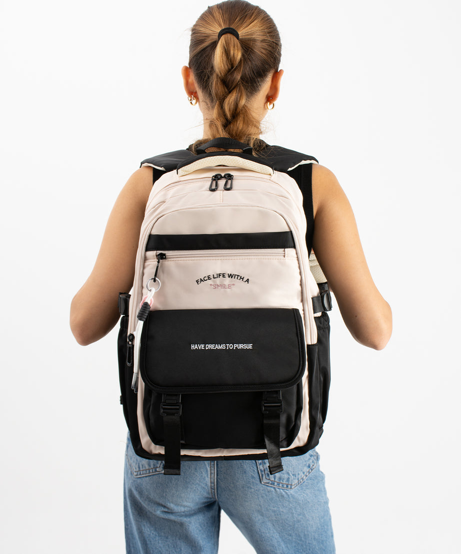 Ultra Hafif Su Geçirmez Çok Cepli Sırt Çantası Unisex Kore Stil  VNT-1-5l