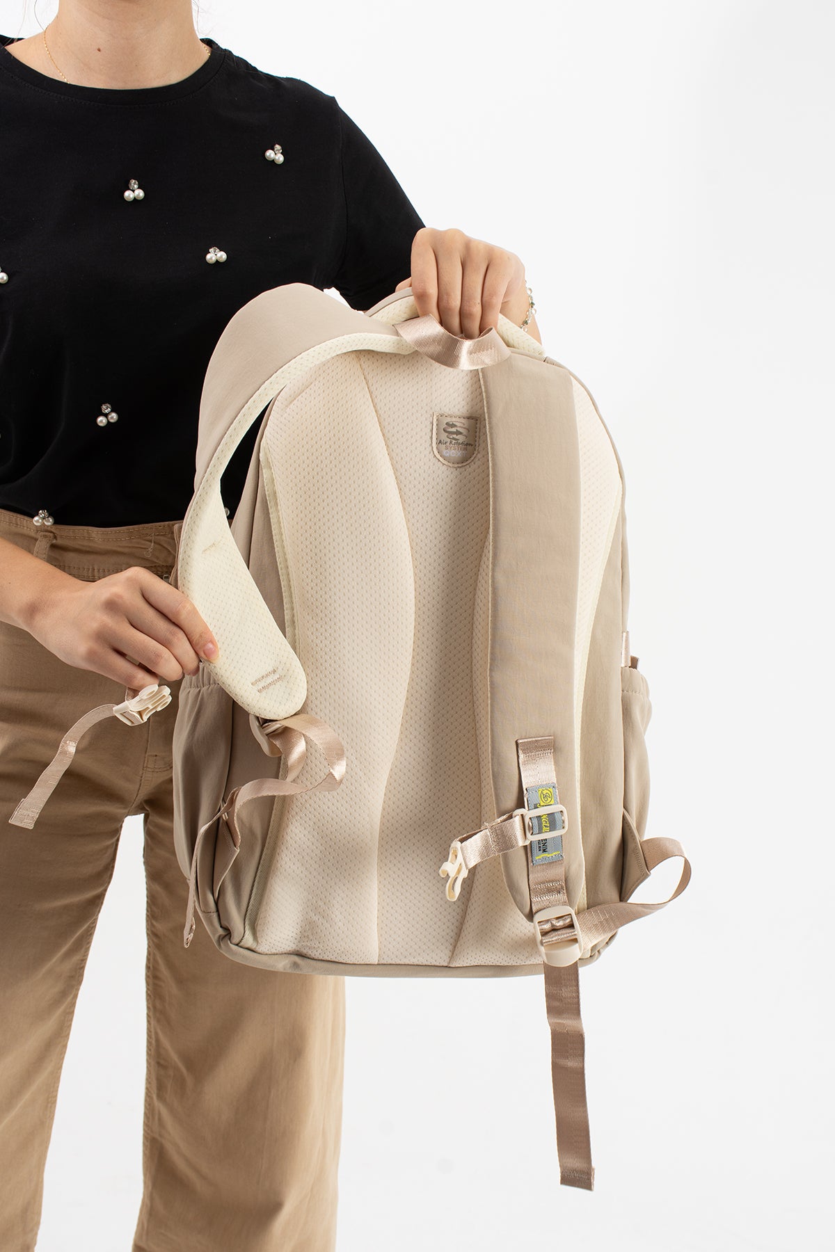 Ultra Hafif Su Geçirmez Çok Cepli Sırt Çantası Unisex Kore Stil  VNT-1-5J