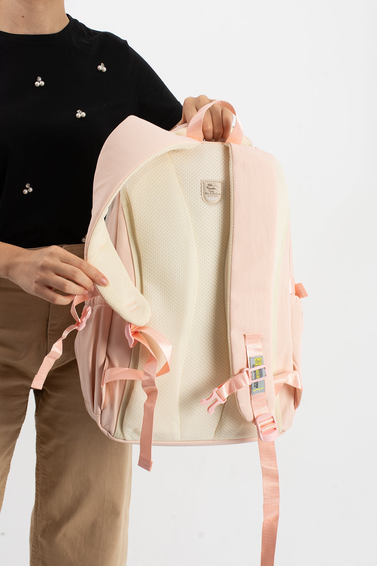 Ultra Hafif Su Geçirmez Çok Cepli Sırt Çantası Unisex Kore Stil  VNT-1-5J