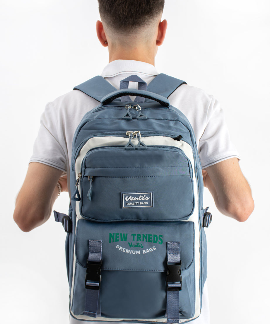 Ultra Hafif Su Geçirmez Çok Cepli Sırt Çantası Unisex Kore Stil  VNT-1-7A