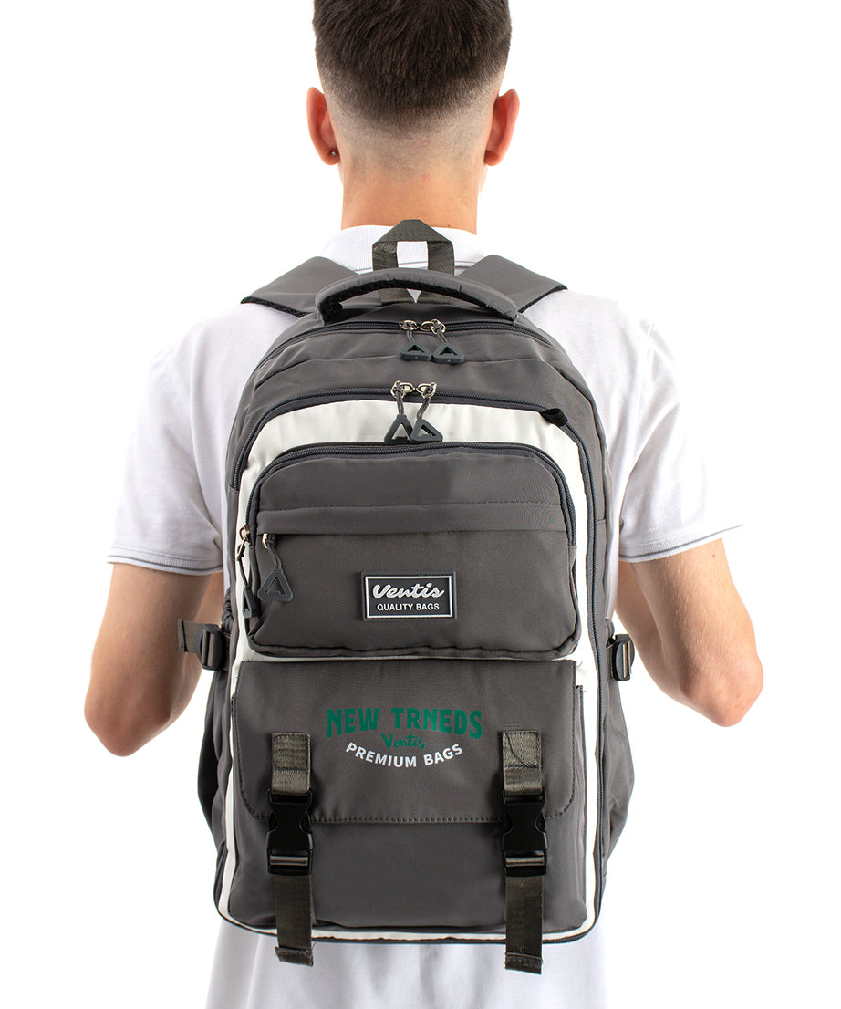 Ultra Hafif Su Geçirmez Çok Cepli Sırt Çantası Unisex Kore Stil  VNT-1-7A