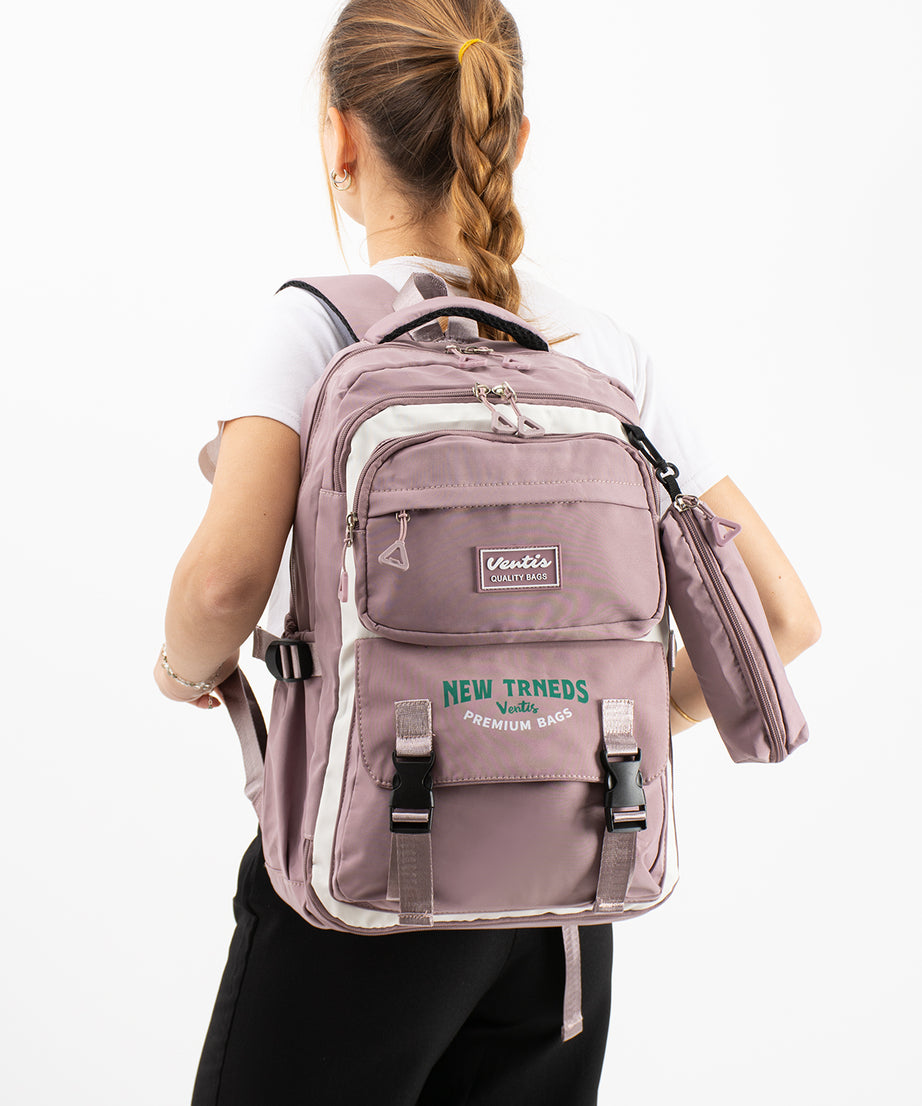 Ultra Hafif Su Geçirmez Çok Cepli Sırt Çantası Unisex Kore Stil  VNT-1-7A