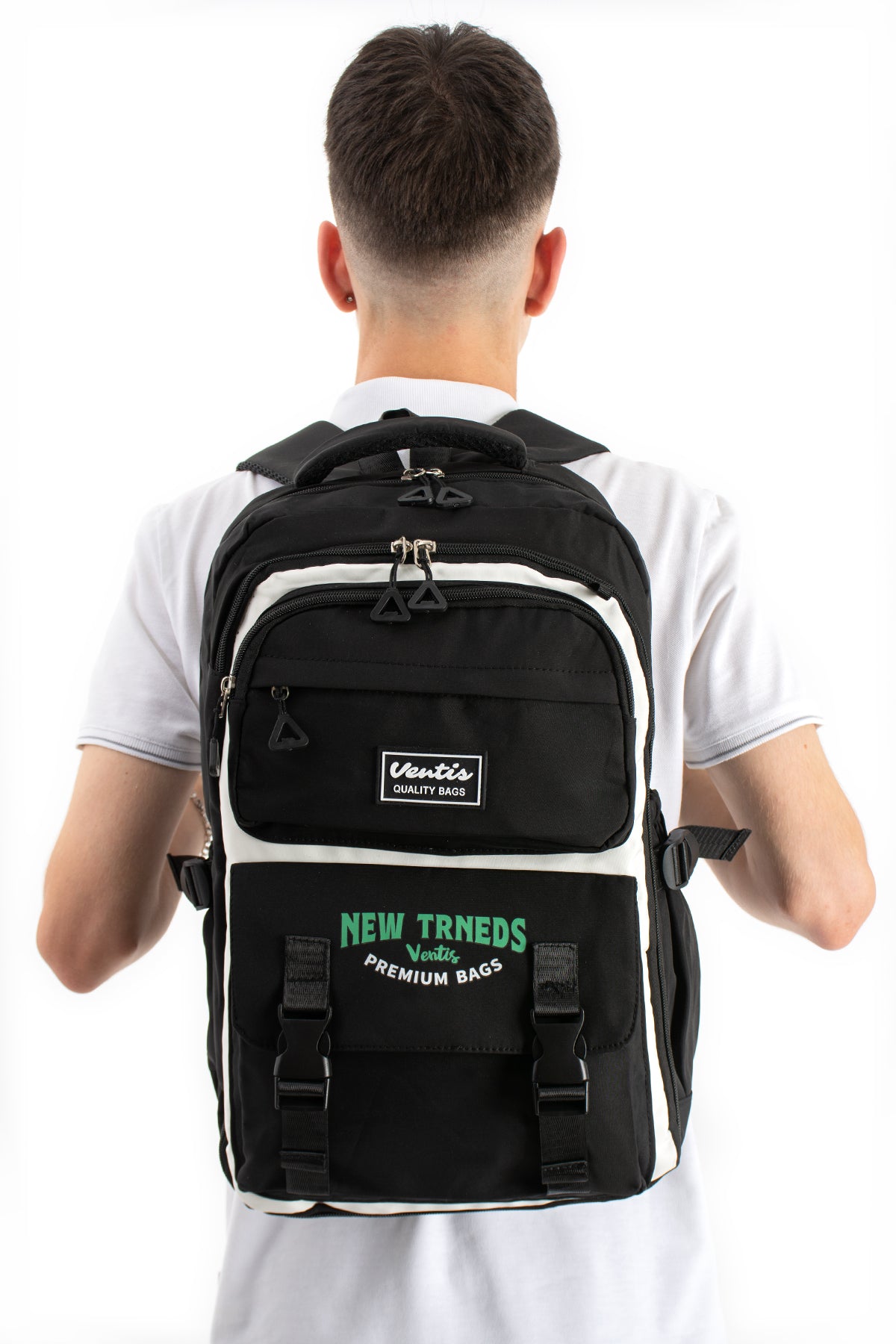 Ultra Hafif Su Geçirmez Çok Cepli Sırt Çantası Unisex Kore Stil  VNT-1-7A