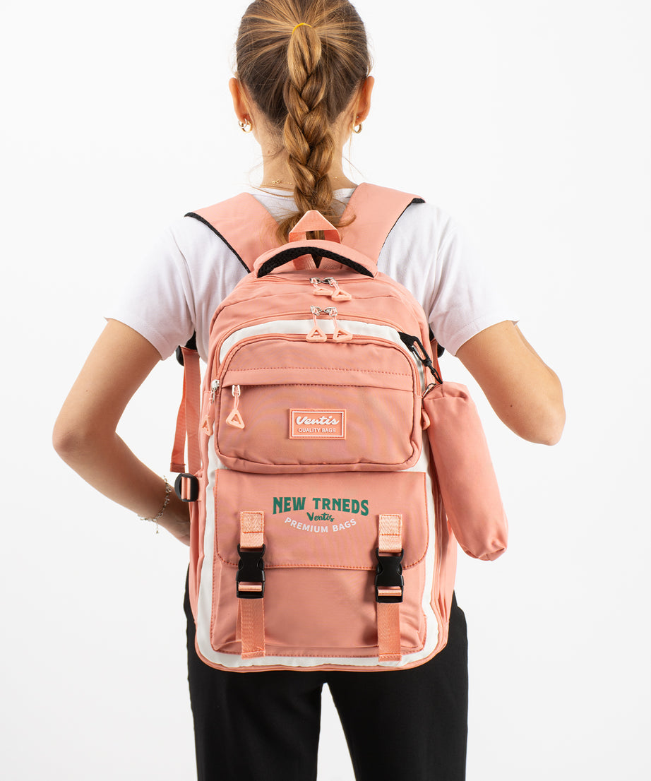 Ultra Hafif Su Geçirmez Çok Cepli Sırt Çantası Unisex Kore Stil  VNT-1-7A