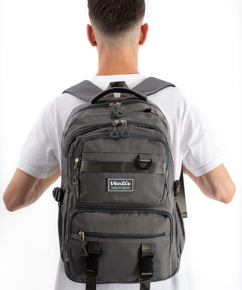 Ultra Hafif Su Geçirmez Çok Cepli Sırt Çantası Unisex Kore Stil  VNT-1-7C