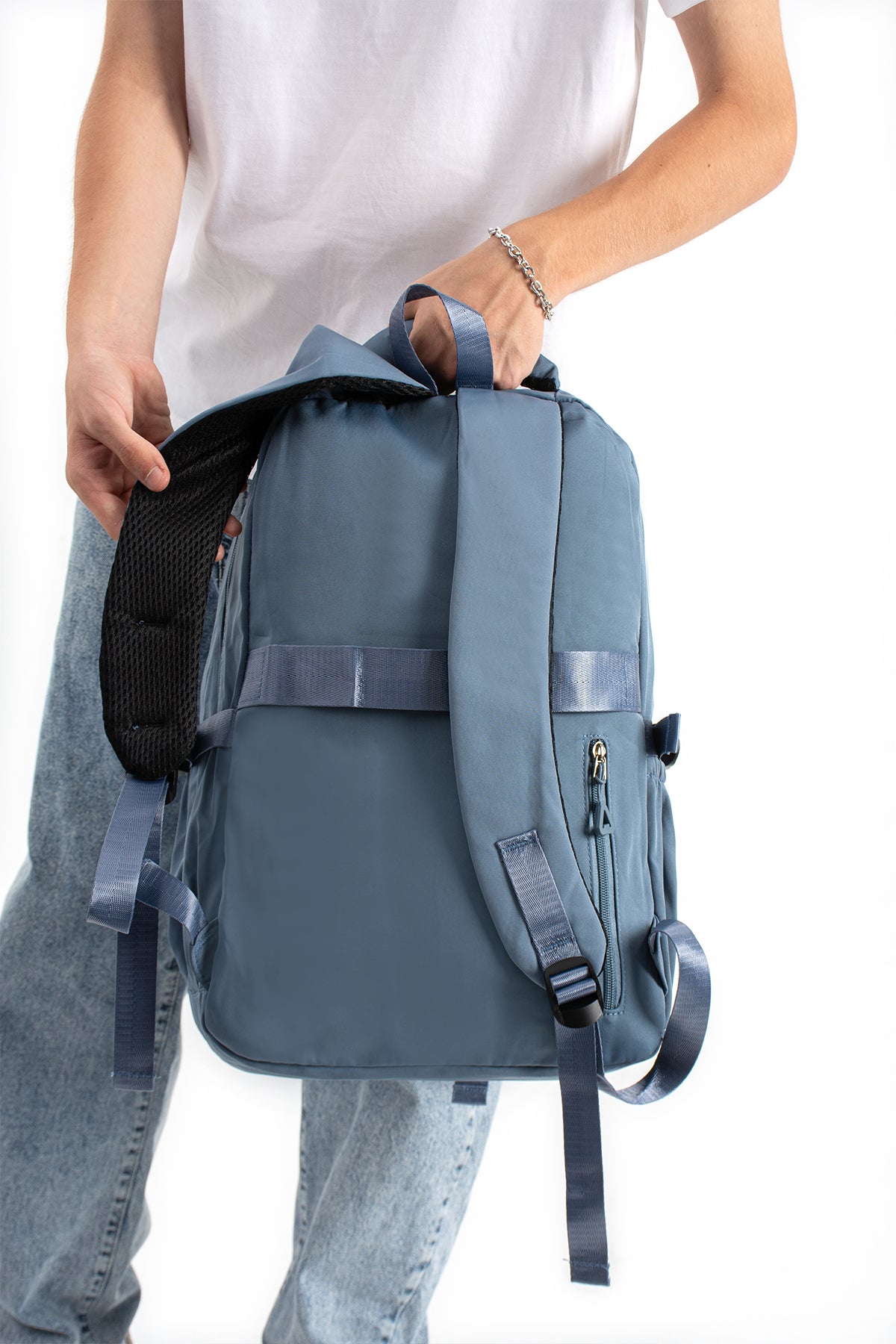 Ultra Hafif Su Geçirmez Çok Cepli Sırt Çantası Unisex Kore Stil  VNT-1-7C