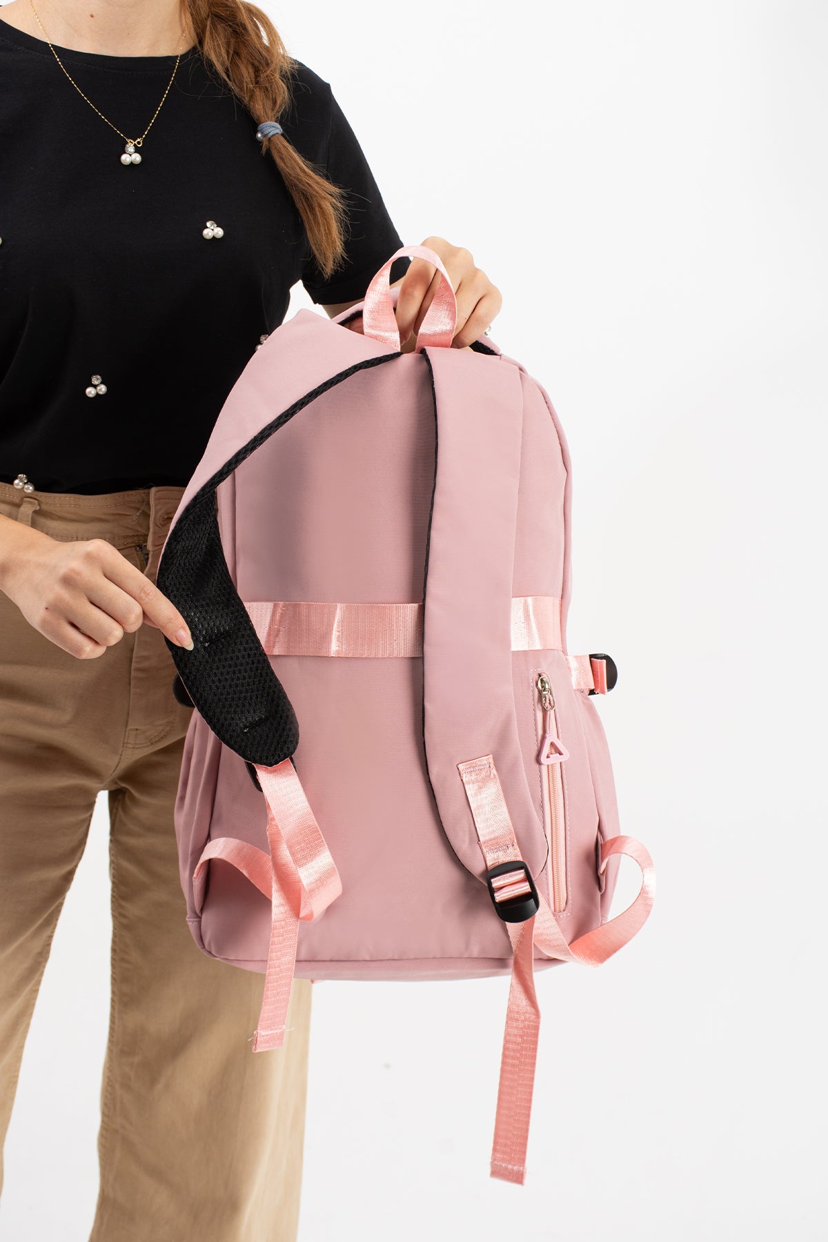 Ultra Hafif Su Geçirmez Çok Cepli Sırt Çantası Unisex Kore Stil  VNT-1-7C