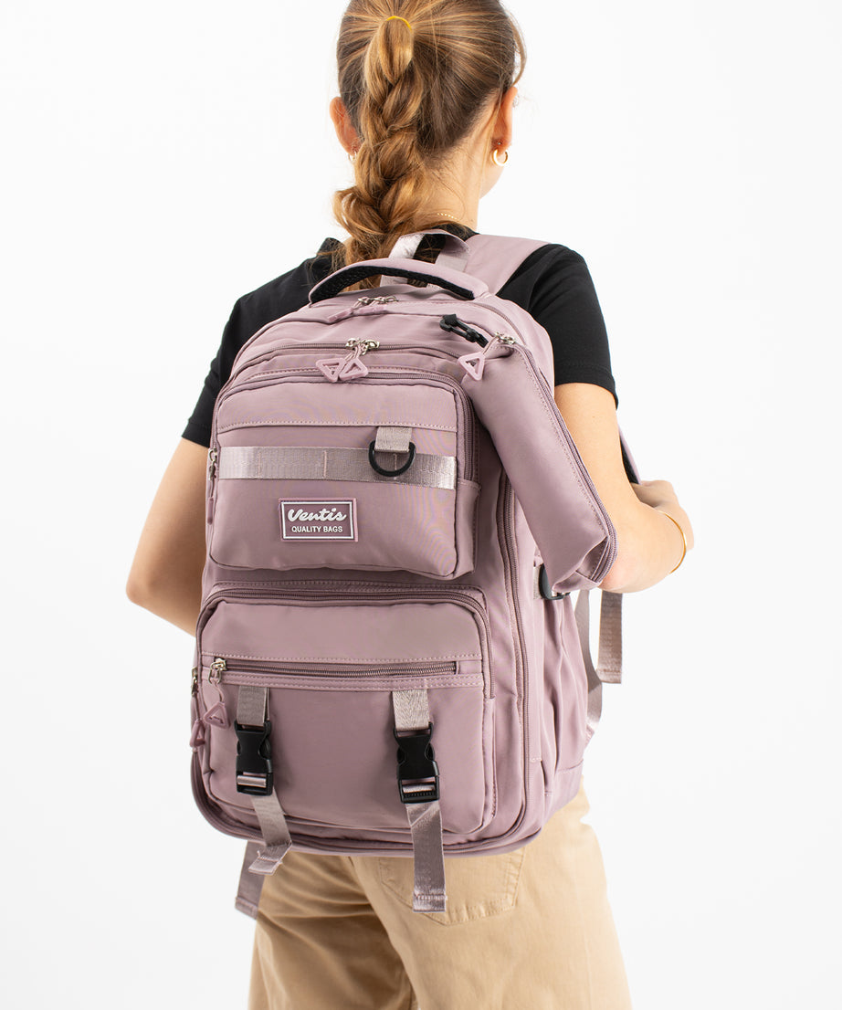Ultra Hafif Su Geçirmez Çok Cepli Sırt Çantası Unisex Kore Stil  VNT-1-7C