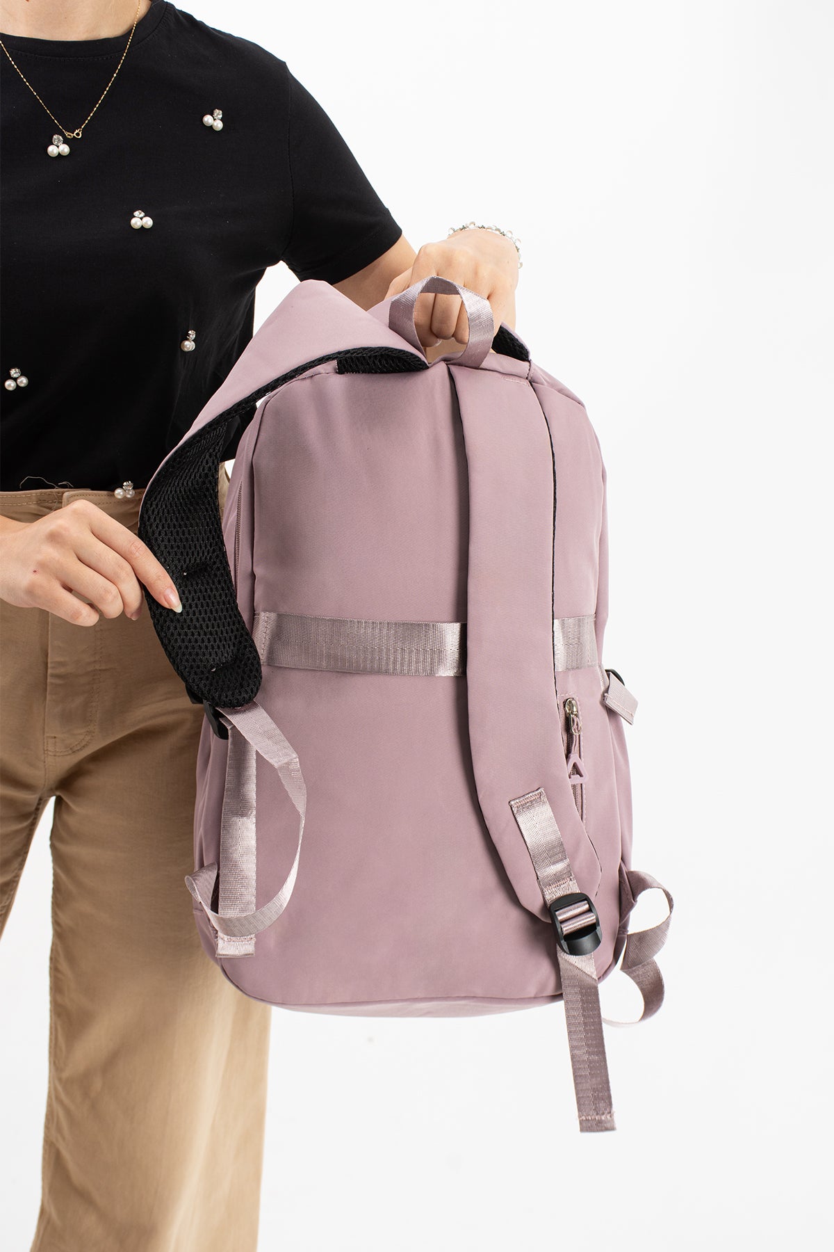 Ultra Hafif Su Geçirmez Çok Cepli Sırt Çantası Unisex Kore Stil  VNT-1-7C