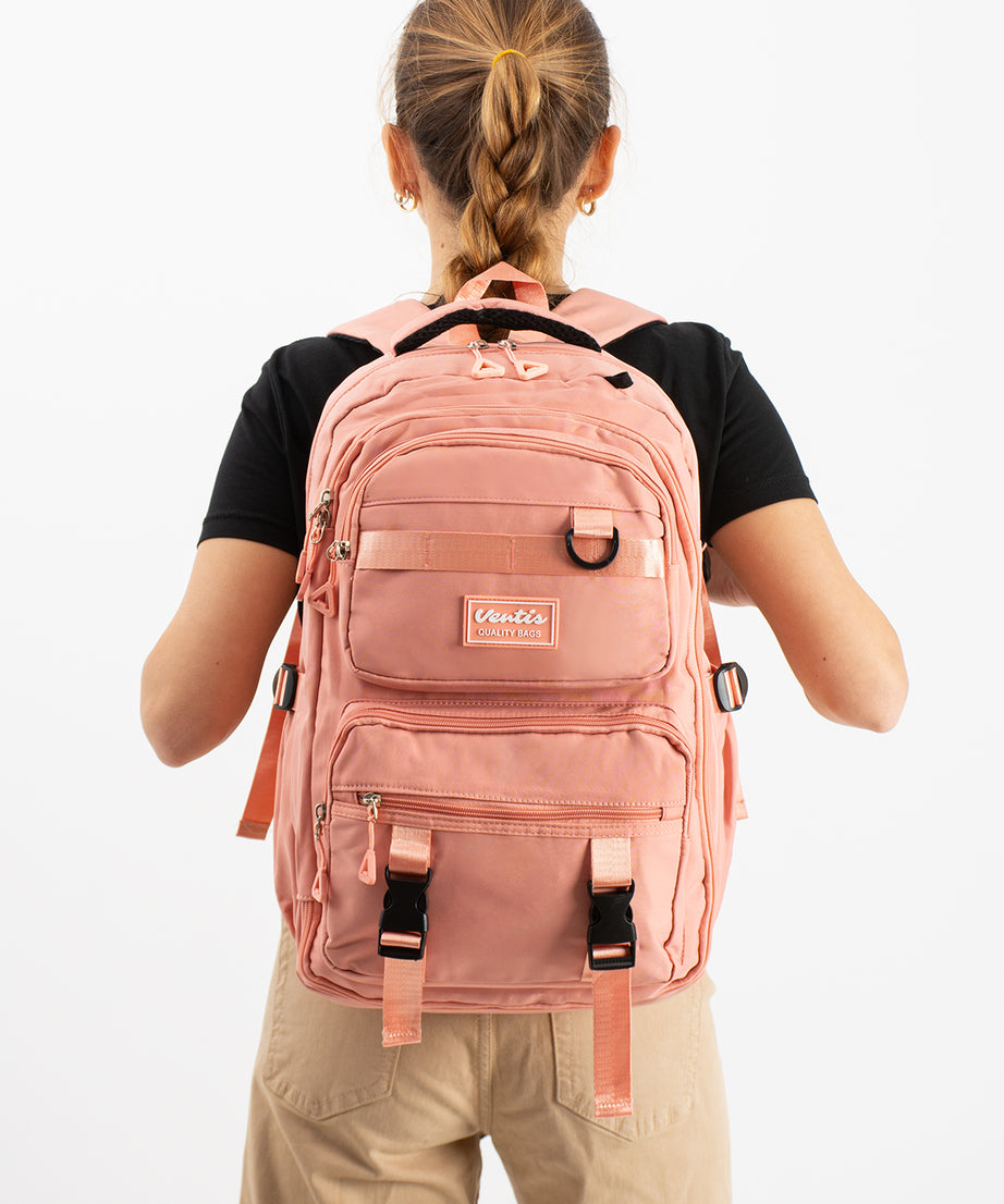 Ultra Hafif Su Geçirmez Çok Cepli Sırt Çantası Unisex Kore Stil  VNT-1-7C