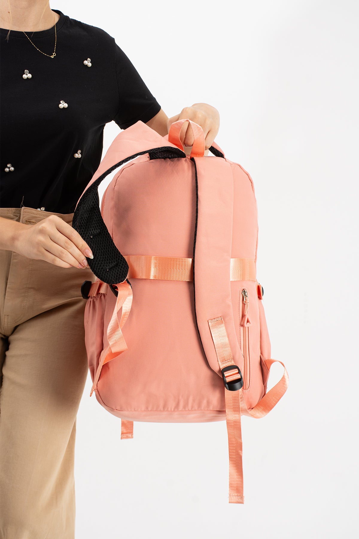 Ultra Hafif Su Geçirmez Çok Cepli Sırt Çantası Unisex Kore Stil  VNT-1-7C