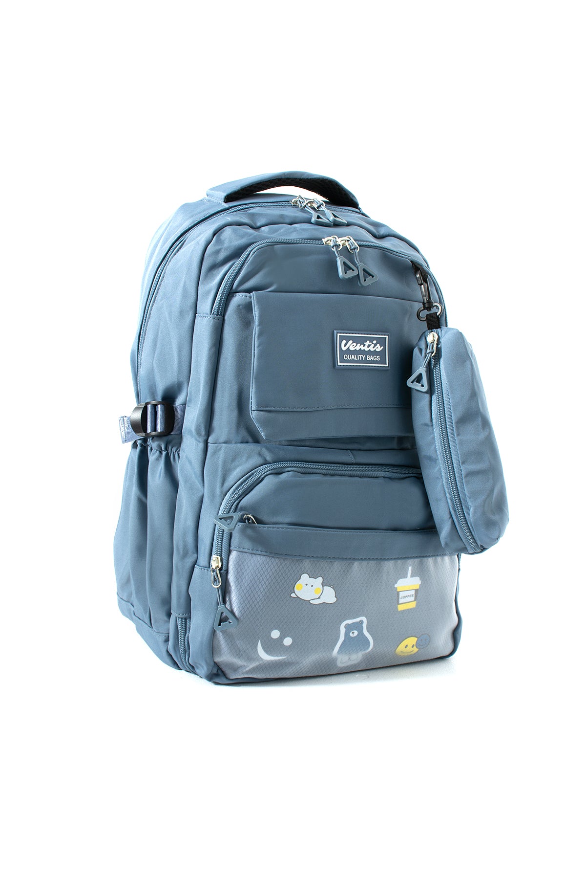 Ultra Hafif Su Geçirmez Çok Cepli Sırt Çantası Unisex Kore Stil  VNT-1-7D