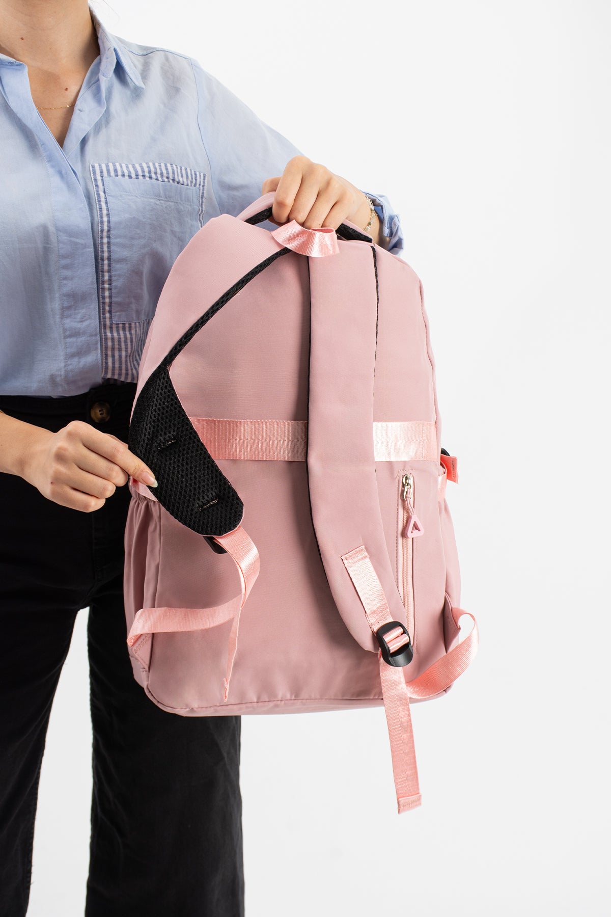 Ultra Hafif Su Geçirmez Çok Cepli Sırt Çantası Unisex Kore Stil  VNT-1-7D