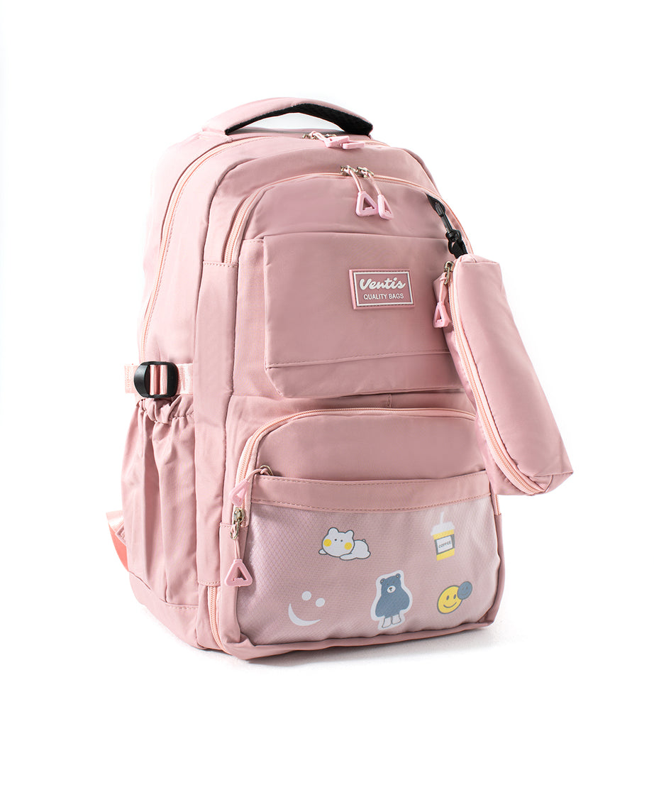 Ultra Hafif Su Geçirmez Çok Cepli Sırt Çantası Unisex Kore Stil  VNT-1-7D