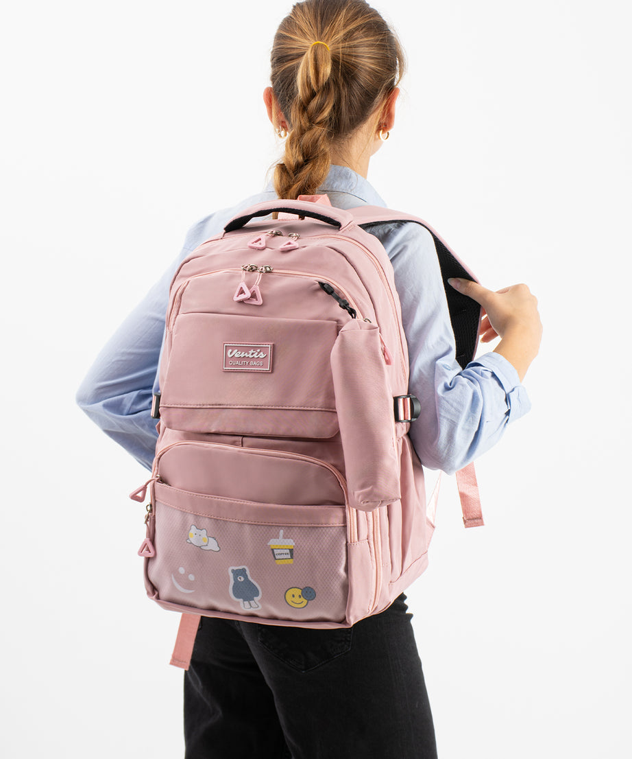 Ultra Hafif Su Geçirmez Çok Cepli Sırt Çantası Unisex Kore Stil  VNT-1-7D
