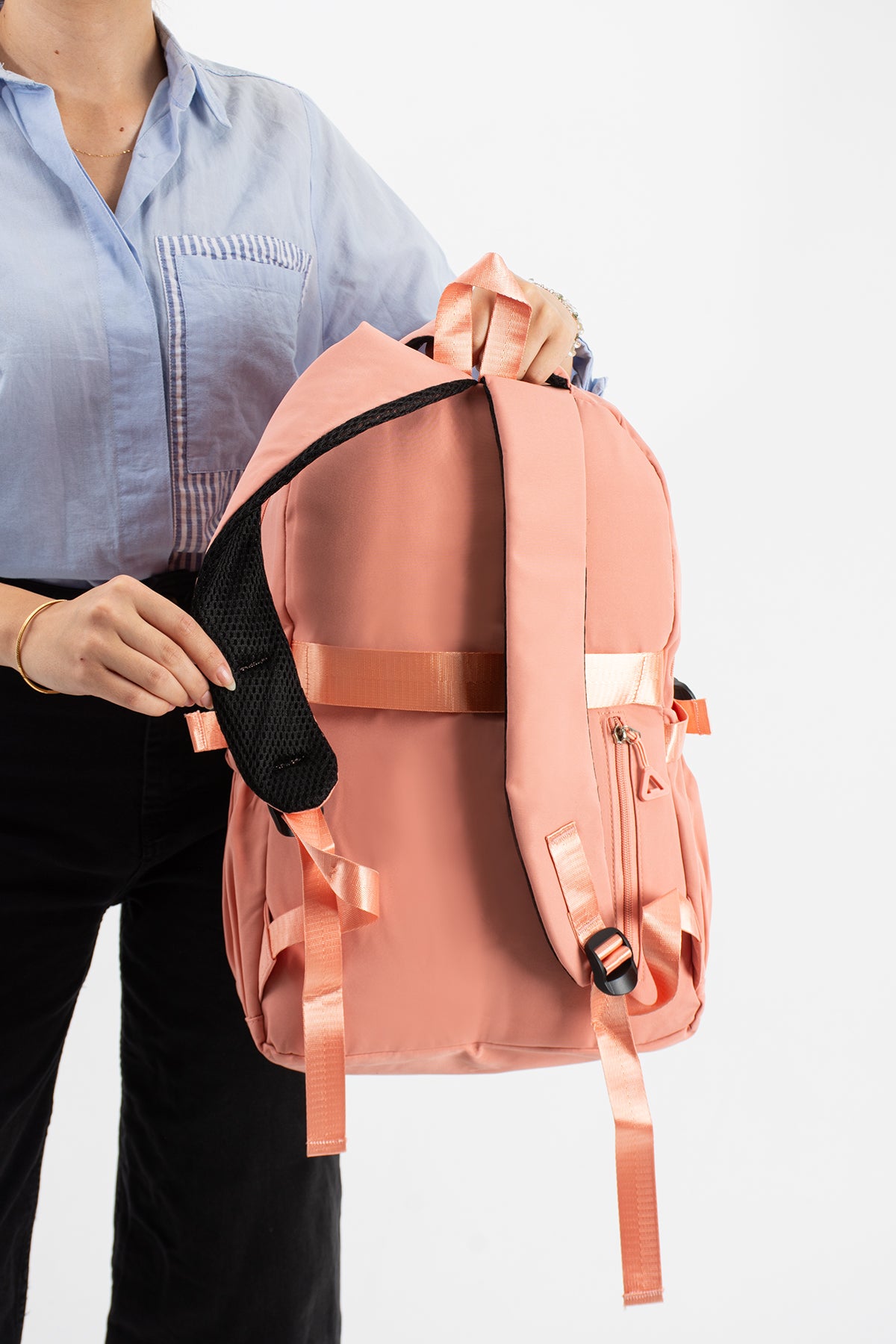 Ultra Hafif Su Geçirmez Çok Cepli Sırt Çantası Unisex Kore Stil  VNT-1-7D