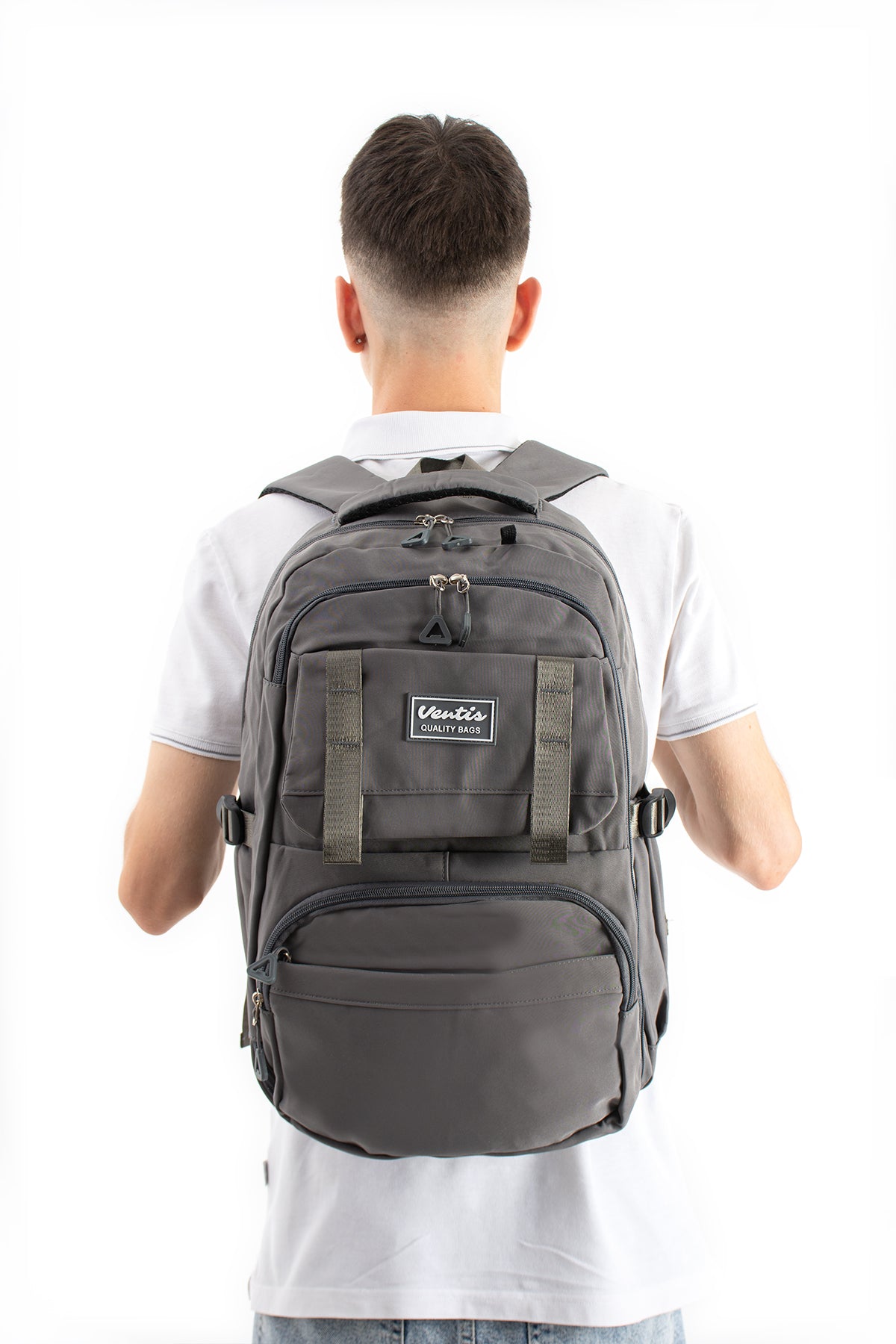 Ultra Hafif Su Geçirmez Çok Cepli Sırt Çantası Unisex Kore Stil  VNT-1-7F